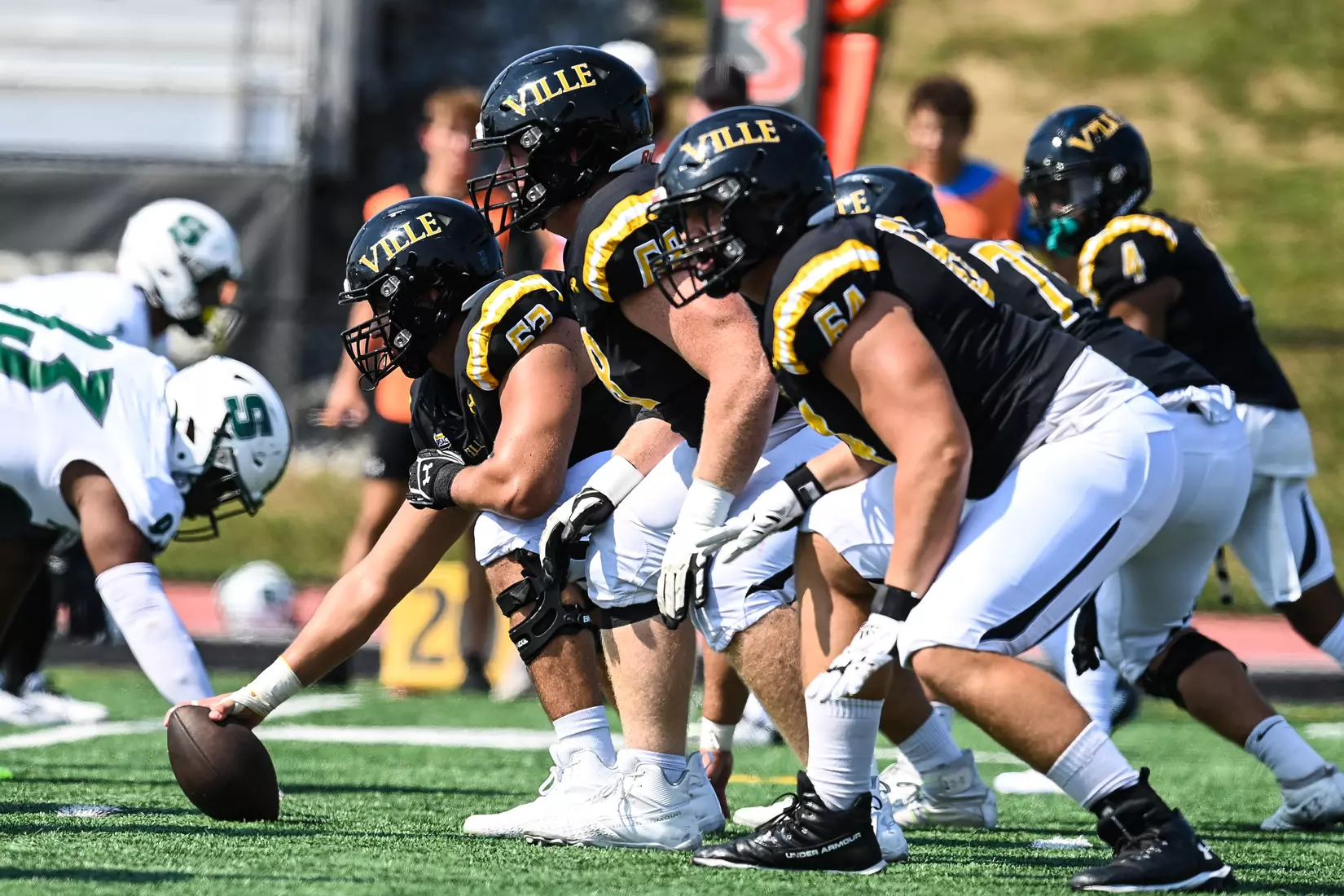 Millersville vs. Slippery Rock in football action at Chryst Field at Beimsderfer Stadium in Millersville on Saturday, September 17, 2022.