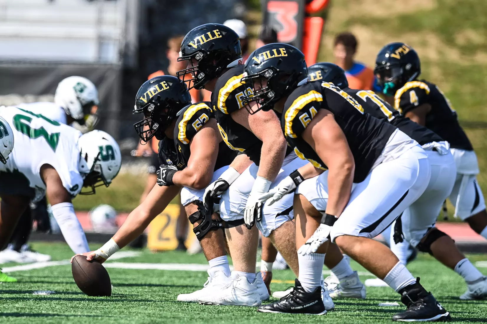 Millersville vs. Slippery Rock in football action at Chryst Field at Beimsderfer Stadium in Millersville on Saturday, September 17, 2022.