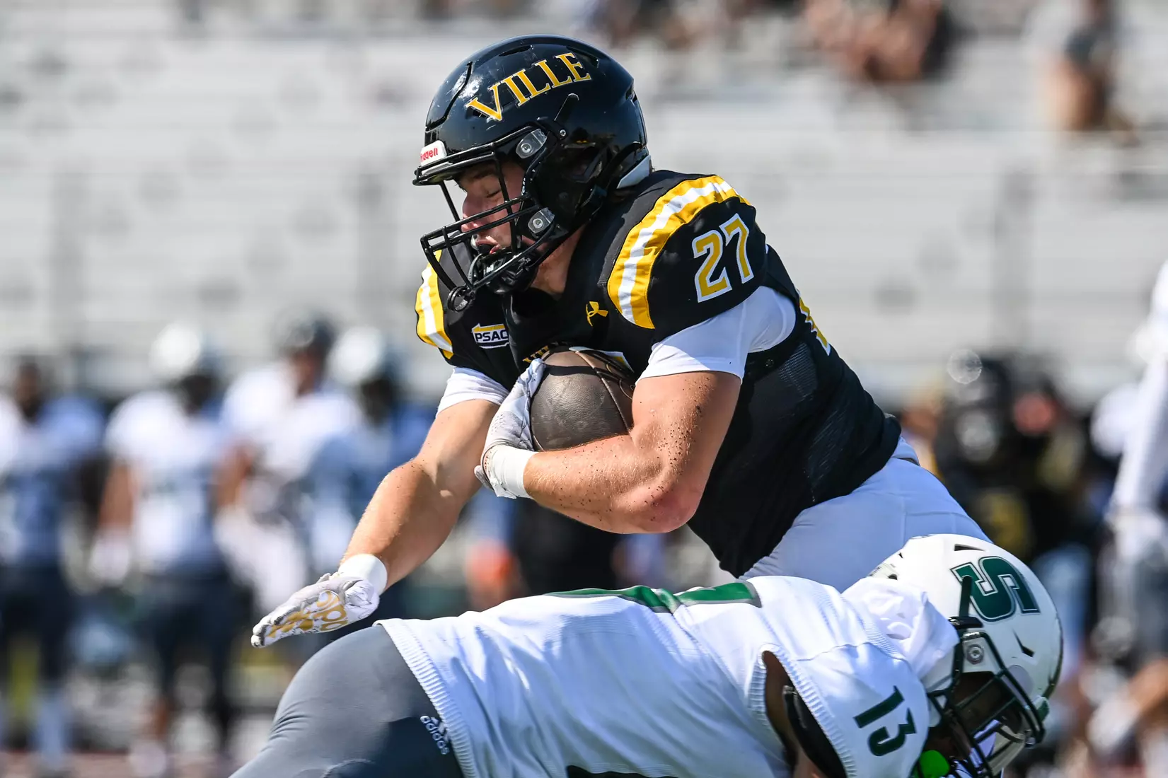 Millersville vs. Slippery Rock in football action at Chryst Field at Beimsderfer Stadium in Millersville on Saturday, September 17, 2022.