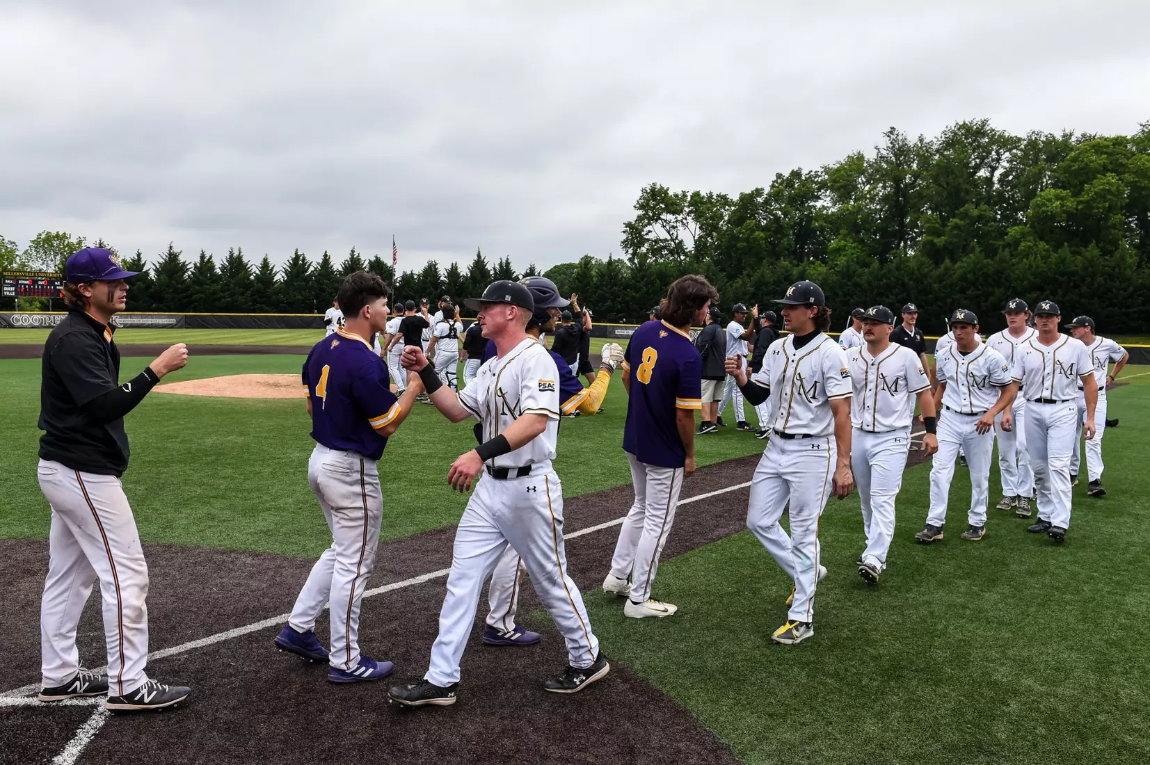 Millersville vs. West Chester game 4 of the NCAA DII Atlantic Regional action at Cooper Park in Millersville on Saturday, May 20, 2023. Mark Palczewski/Millersville Athletics.