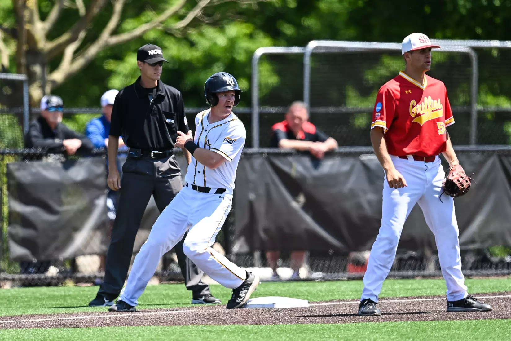 Millersville vs. Seton Hill game 1 of the NCAA DII Atlantic Super Regional action at Cooper Park in Millersville on Friday, May 26, 2023. Mark Palczewski/Millersville Athletics.