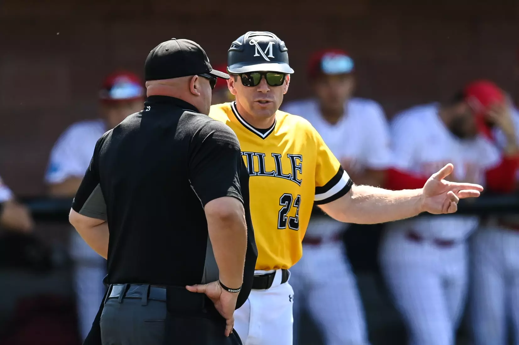 Millersville vs. Seton Hill game 2 of the NCAA DII Atlantic Super Regional action at Cooper Park in Millersville on Saturday, May 27, 2023. Mark Palczewski/Millersville Athletics.