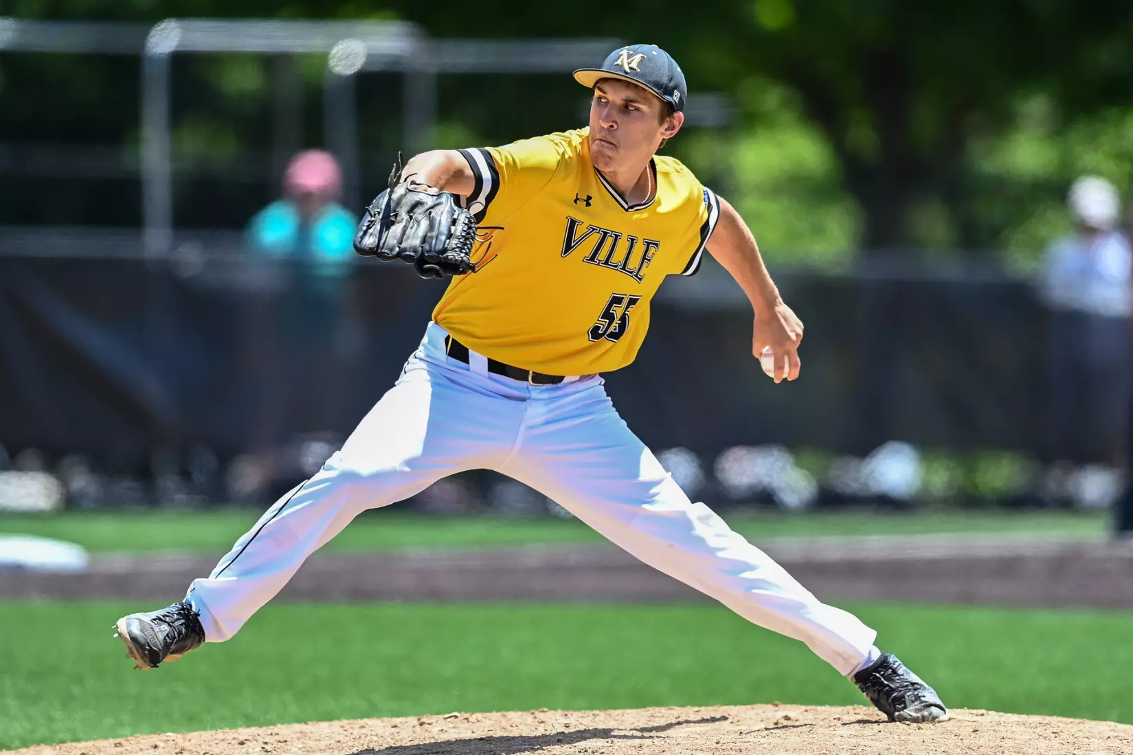 Millersville vs. Seton Hill game 2 of the NCAA DII Atlantic Super Regional action at Cooper Park in Millersville on Saturday, May 27, 2023. Mark Palczewski/Millersville Athletics.