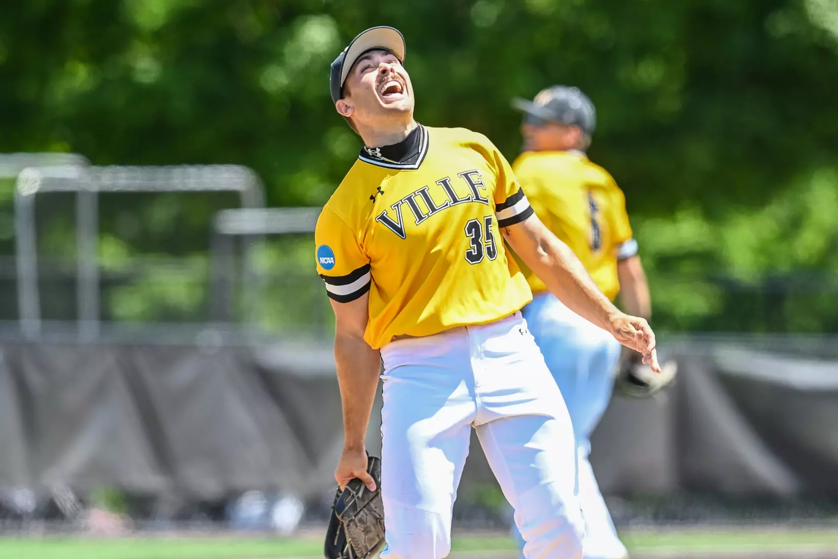 Millersville vs. Seton Hill game 2 of the NCAA DII Atlantic Super Regional action at Cooper Park in Millersville on Saturday, May 27, 2023. Mark Palczewski/Millersville Athletics.