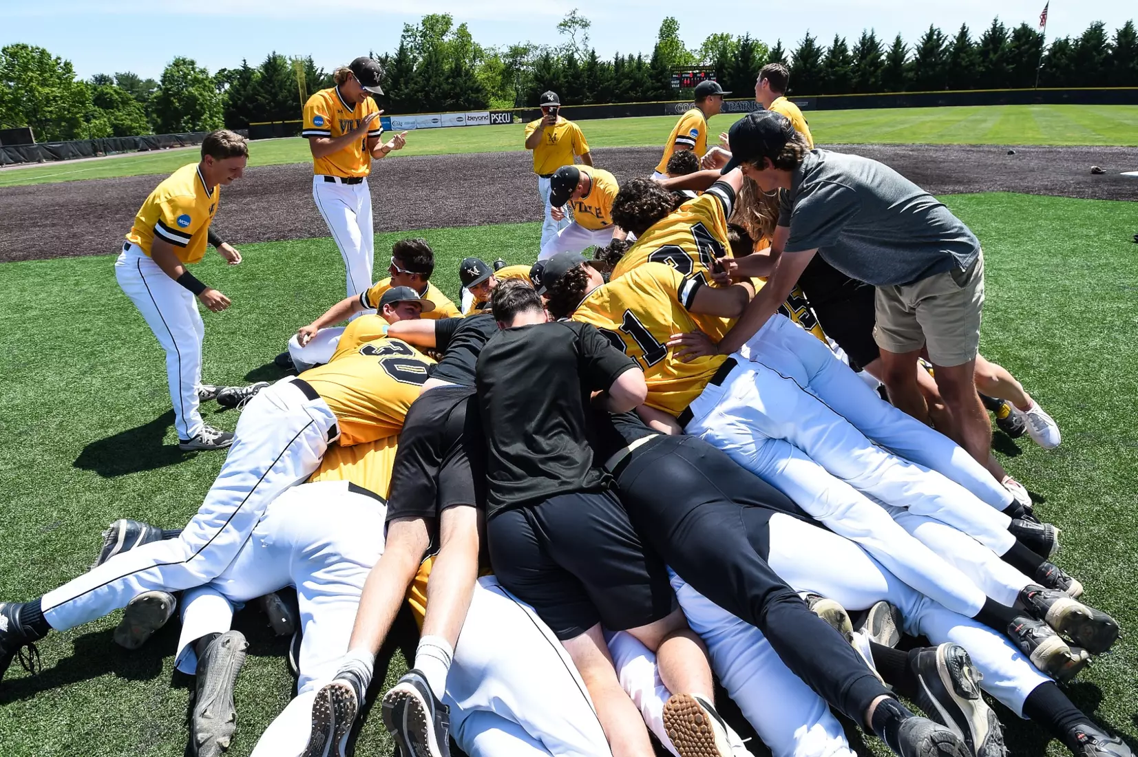 Millersville vs. Seton Hill game 2 of the NCAA DII Atlantic Super Regional action at Cooper Park in Millersville on Saturday, May 27, 2023. Mark Palczewski/Millersville Athletics.