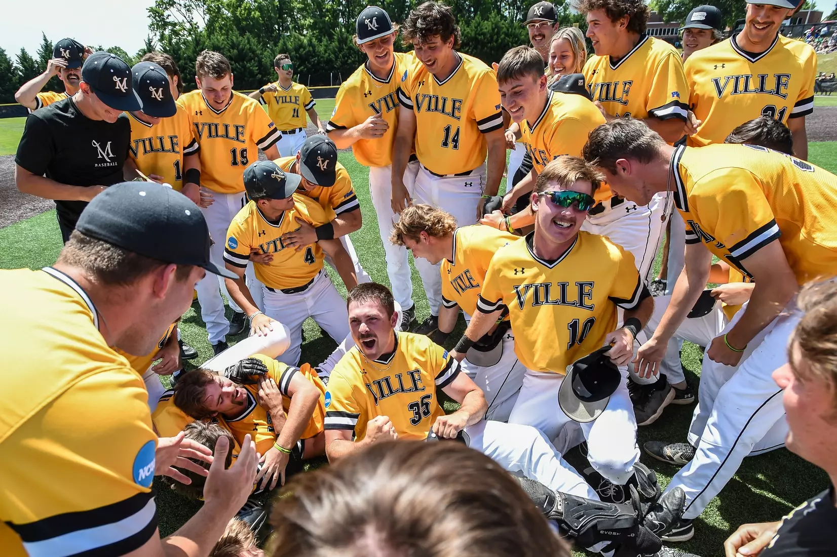 Millersville vs. Seton Hill game 2 of the NCAA DII Atlantic Super Regional action at Cooper Park in Millersville on Saturday, May 27, 2023. Mark Palczewski/Millersville Athletics.