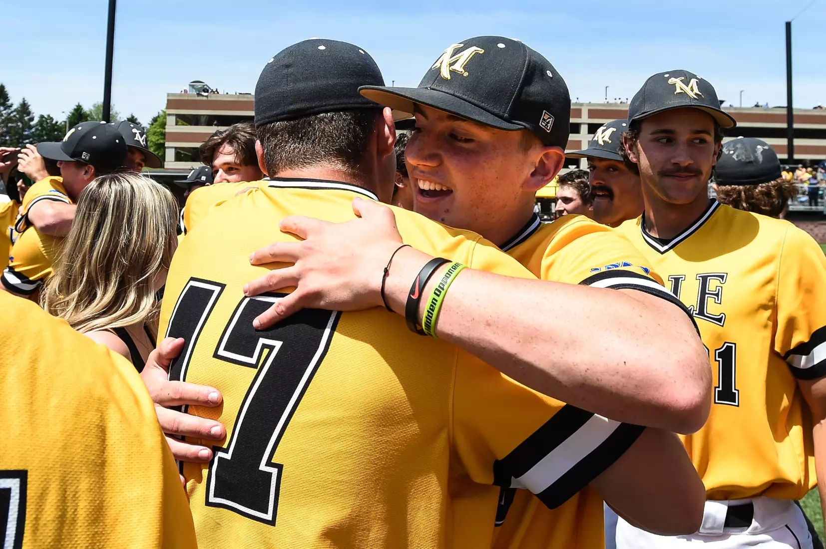 Millersville vs. Seton Hill game 2 of the NCAA DII Atlantic Super Regional action at Cooper Park in Millersville on Saturday, May 27, 2023. Mark Palczewski/Millersville Athletics.