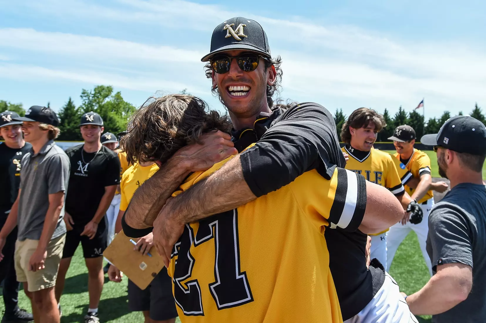 Millersville vs. Seton Hill game 2 of the NCAA DII Atlantic Super Regional action at Cooper Park in Millersville on Saturday, May 27, 2023. Mark Palczewski/Millersville Athletics.