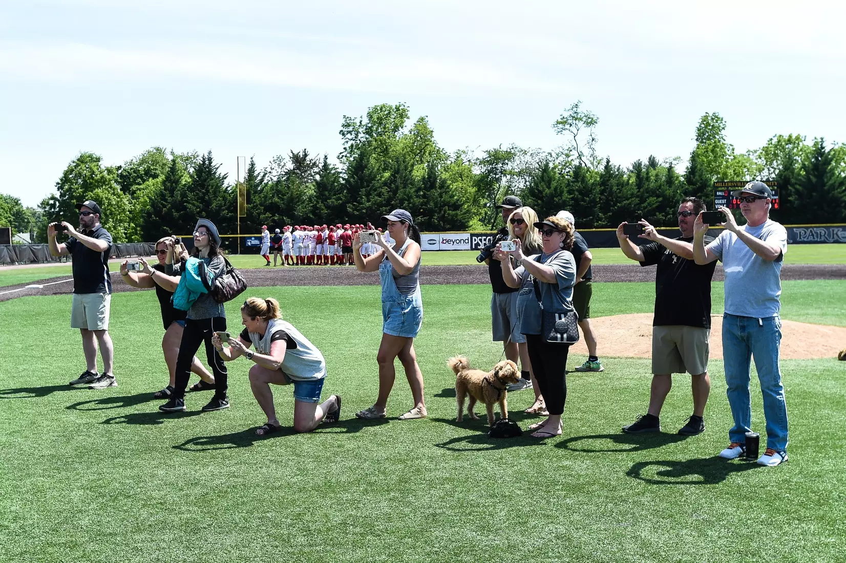 Millersville vs. Seton Hill game 2 of the NCAA DII Atlantic Super Regional action at Cooper Park in Millersville on Saturday, May 27, 2023. Mark Palczewski/Millersville Athletics.