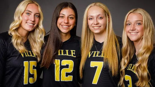 Taylor Welter, Caroline Halsey, Emerson Corso, and Emily Channing