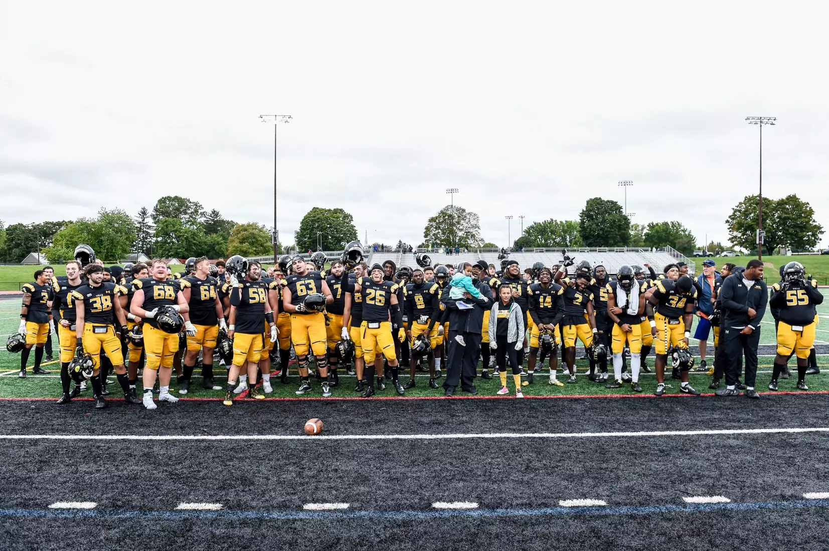 Millersville vs. West Chester in PSAC football action at Biemesderfer Stadium in Millersville on Saturday, September 23, 2023. Mark Palczewski/Millersville Athletics.
