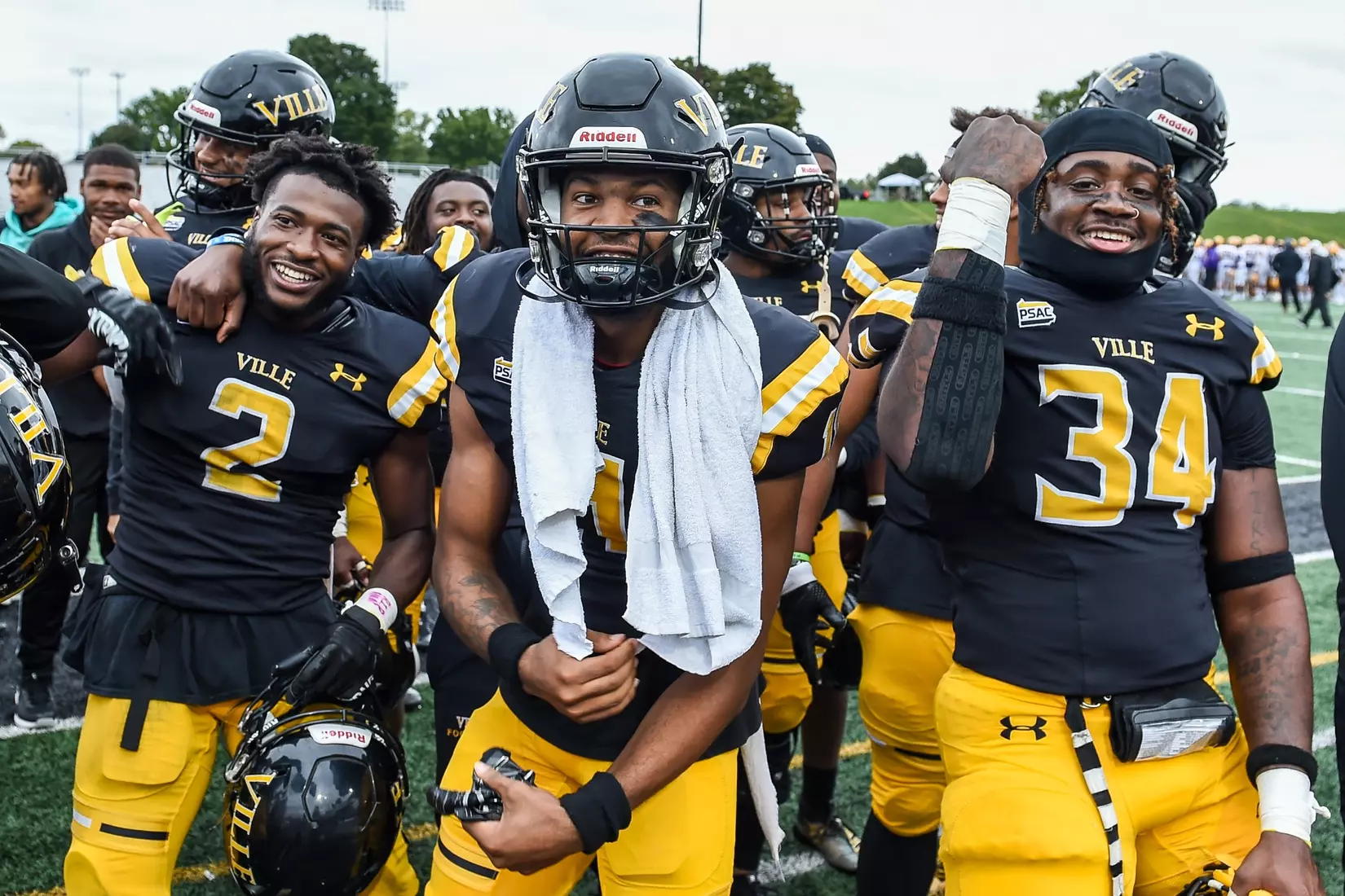 Millersville vs. West Chester in PSAC football action at Biemesderfer Stadium in Millersville on Saturday, September 23, 2023. Mark Palczewski/Millersville Athletics.