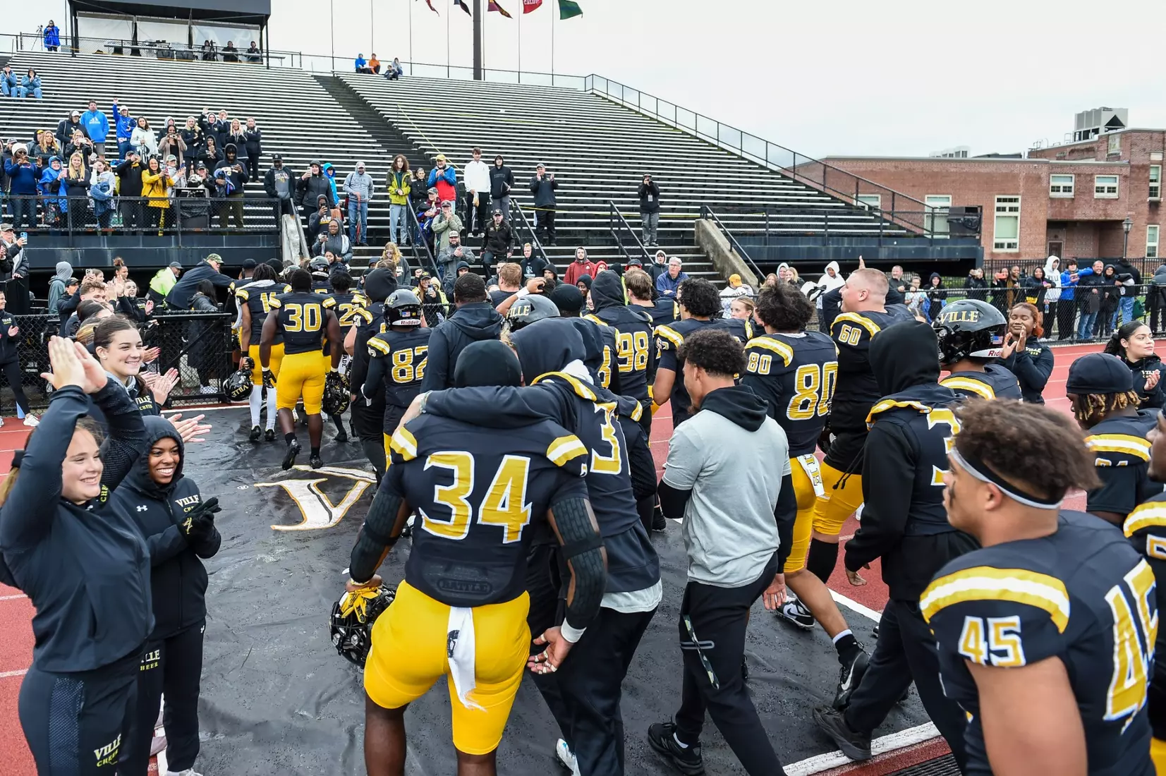 Millersville vs. West Chester in PSAC football action at Biemesderfer Stadium in Millersville on Saturday, September 23, 2023. Mark Palczewski/Millersville Athletics.