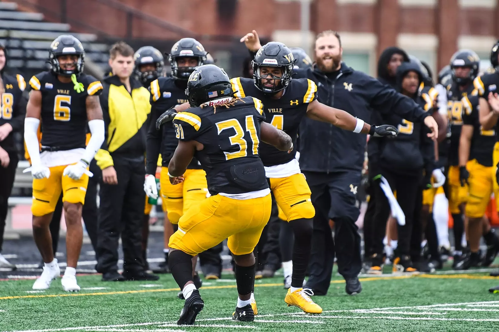 Millersville vs. West Chester in PSAC football action at Biemesderfer Stadium in Millersville on Saturday, September 23, 2023. Mark Palczewski/Millersville Athletics.