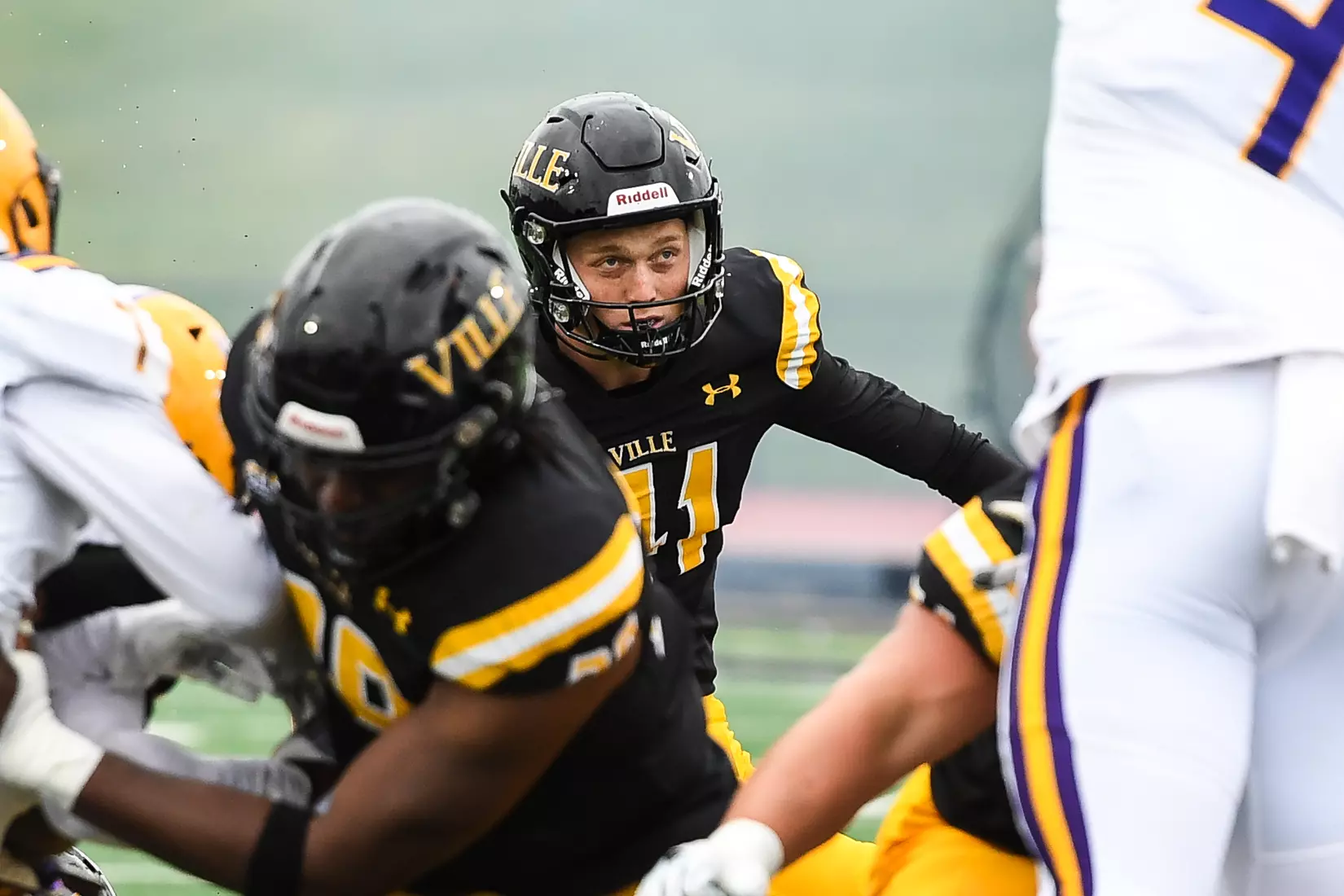 Millersville vs. West Chester in PSAC football action at Biemesderfer Stadium in Millersville on Saturday, September 23, 2023. Mark Palczewski/Millersville Athletics.