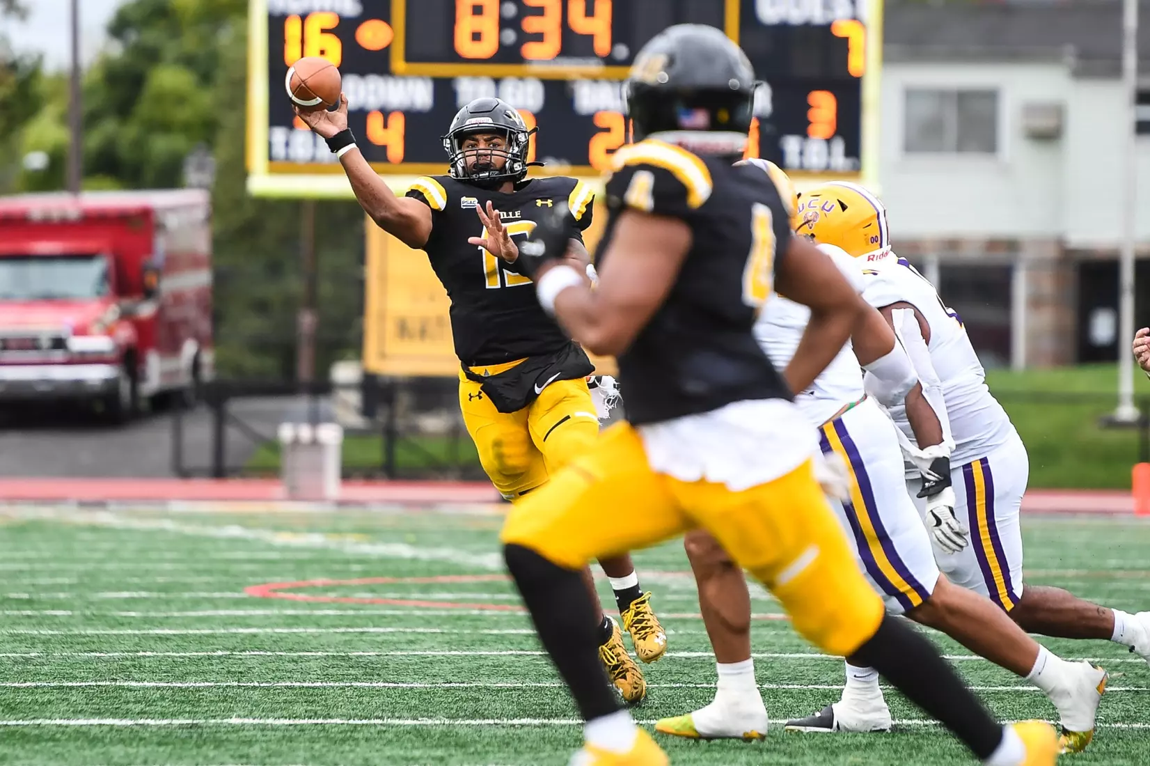 Millersville vs. West Chester in PSAC football action at Biemesderfer Stadium in Millersville on Saturday, September 23, 2023. Mark Palczewski/Millersville Athletics.