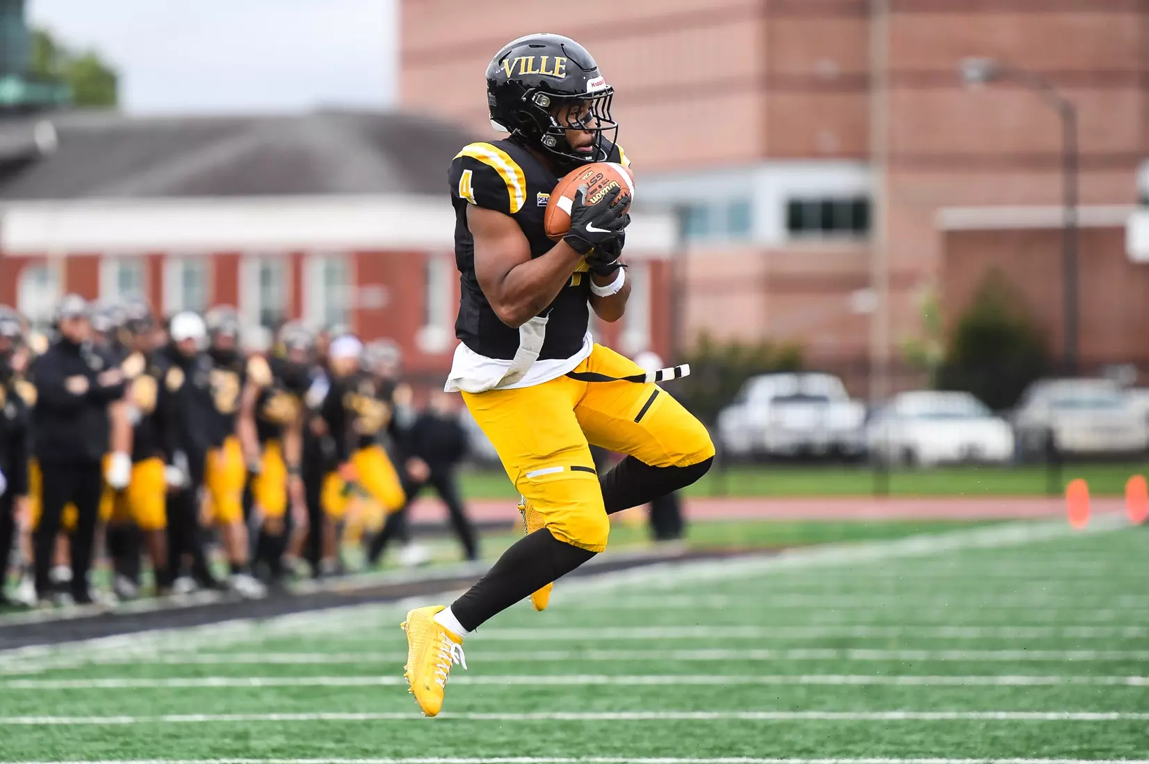Millersville vs. West Chester in PSAC football action at Biemesderfer Stadium in Millersville on Saturday, September 23, 2023. Mark Palczewski/Millersville Athletics.