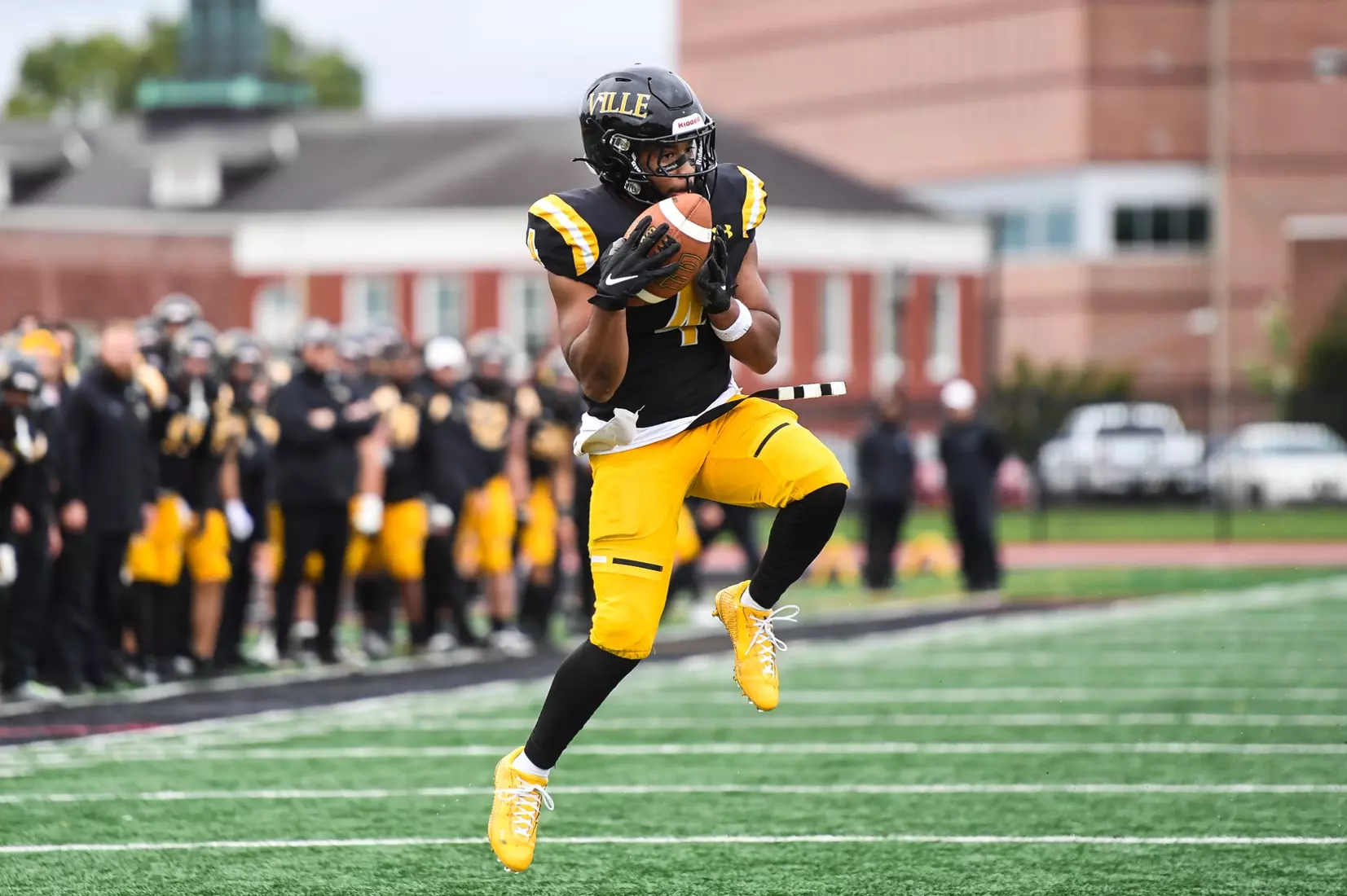 Millersville vs. West Chester in PSAC football action at Biemesderfer Stadium in Millersville on Saturday, September 23, 2023. Mark Palczewski/Millersville Athletics.