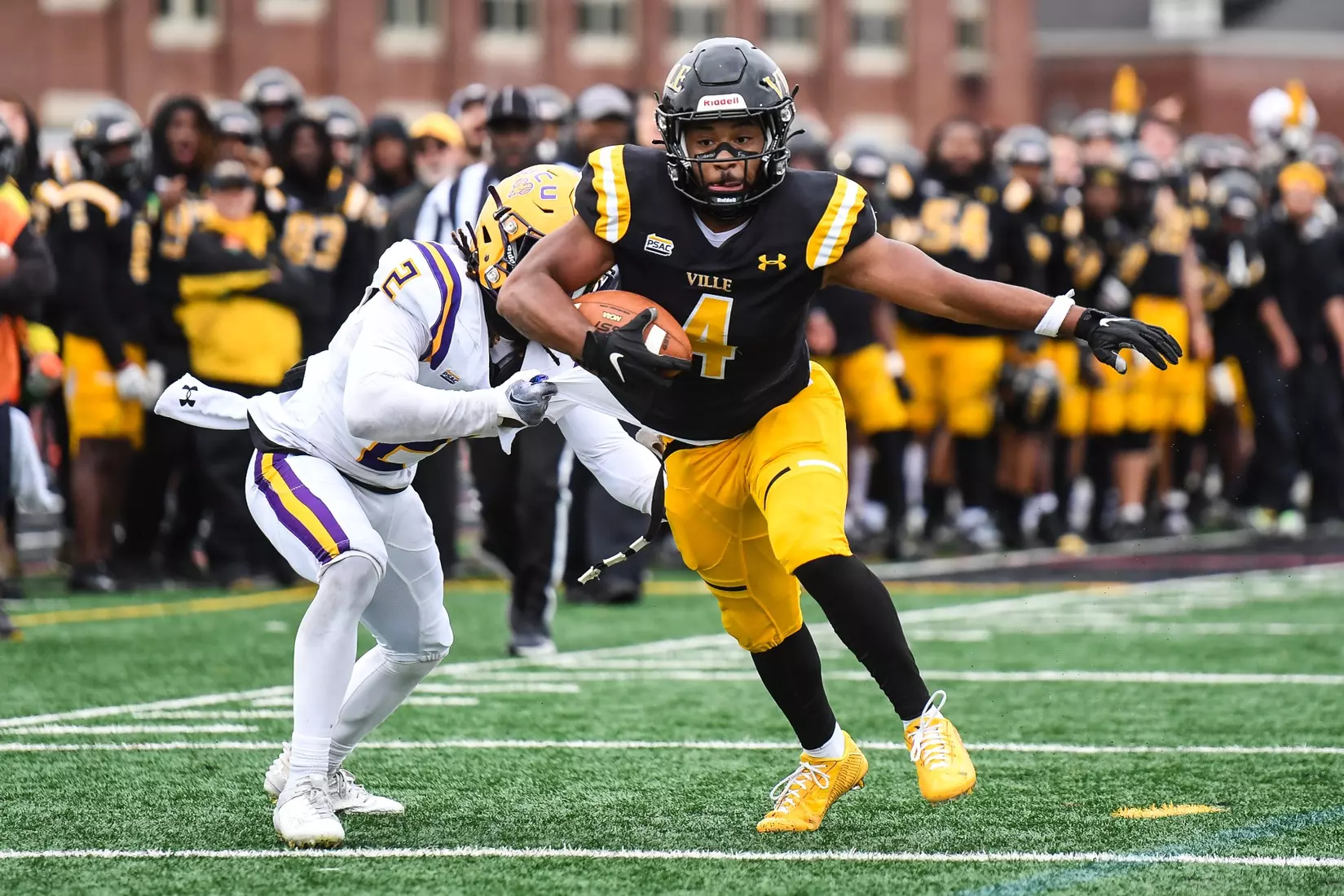 Millersville vs. West Chester in PSAC football action at Biemesderfer Stadium in Millersville on Saturday, September 23, 2023. Mark Palczewski/Millersville Athletics.