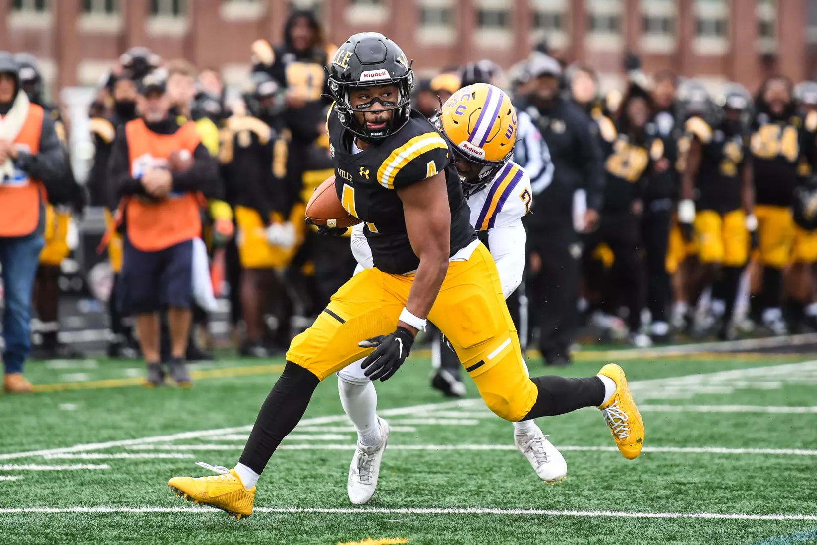 Millersville vs. West Chester in PSAC football action at Biemesderfer Stadium in Millersville on Saturday, September 23, 2023. Mark Palczewski/Millersville Athletics.