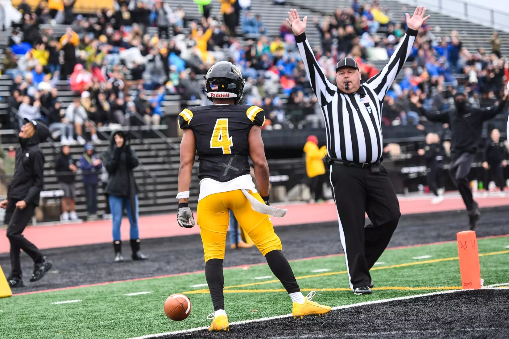 Millersville vs. West Chester in PSAC football action at Biemesderfer Stadium in Millersville on Saturday, September 23, 2023. Mark Palczewski/Millersville Athletics.
