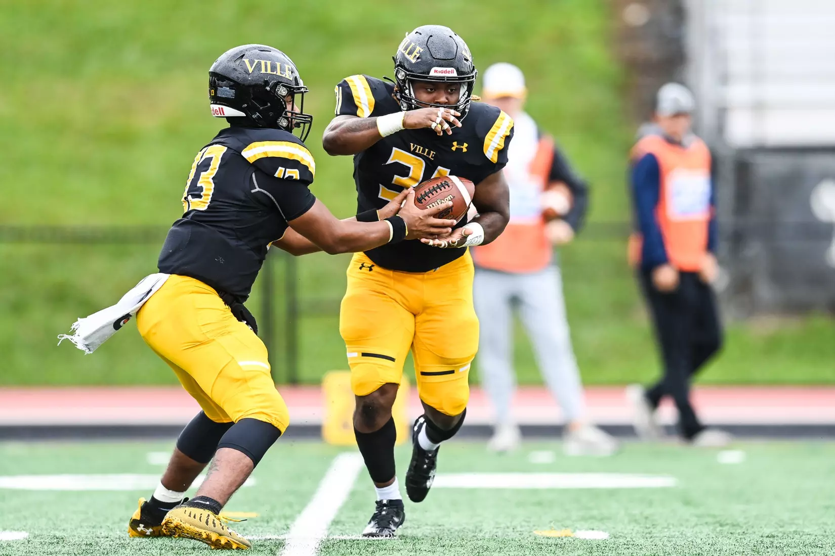 Millersville vs. West Chester in PSAC football action at Biemesderfer Stadium in Millersville on Saturday, September 23, 2023. Mark Palczewski/Millersville Athletics.