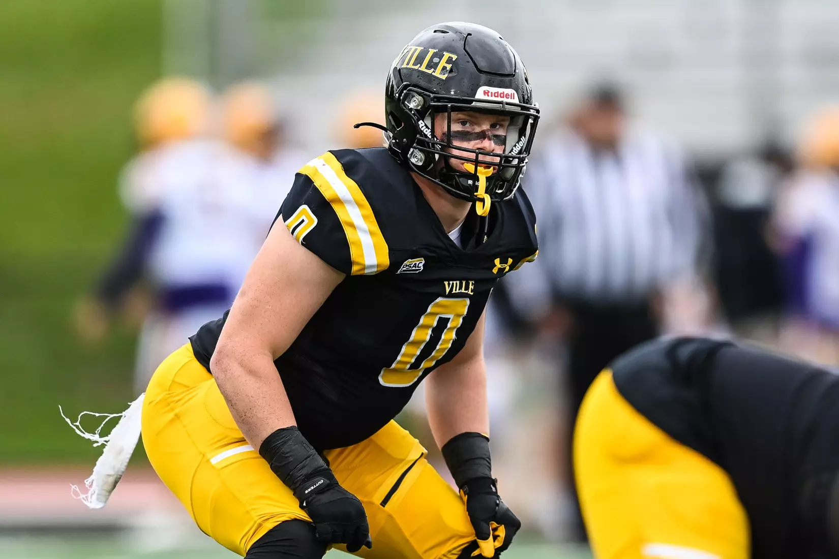 Millersville vs. West Chester in PSAC football action at Biemesderfer Stadium in Millersville on Saturday, September 23, 2023. Mark Palczewski/Millersville Athletics.