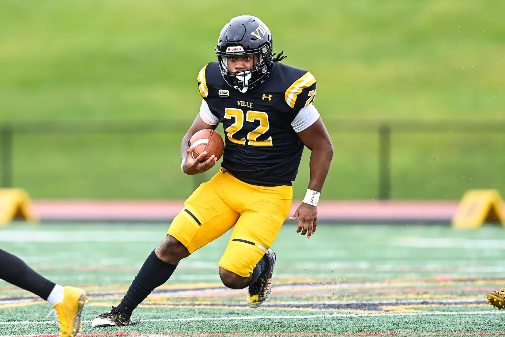Millersville vs. West Chester in PSAC football action at Biemesderfer Stadium in Millersville on Saturday, September 23, 2023. Mark Palczewski/Millersville Athletics.