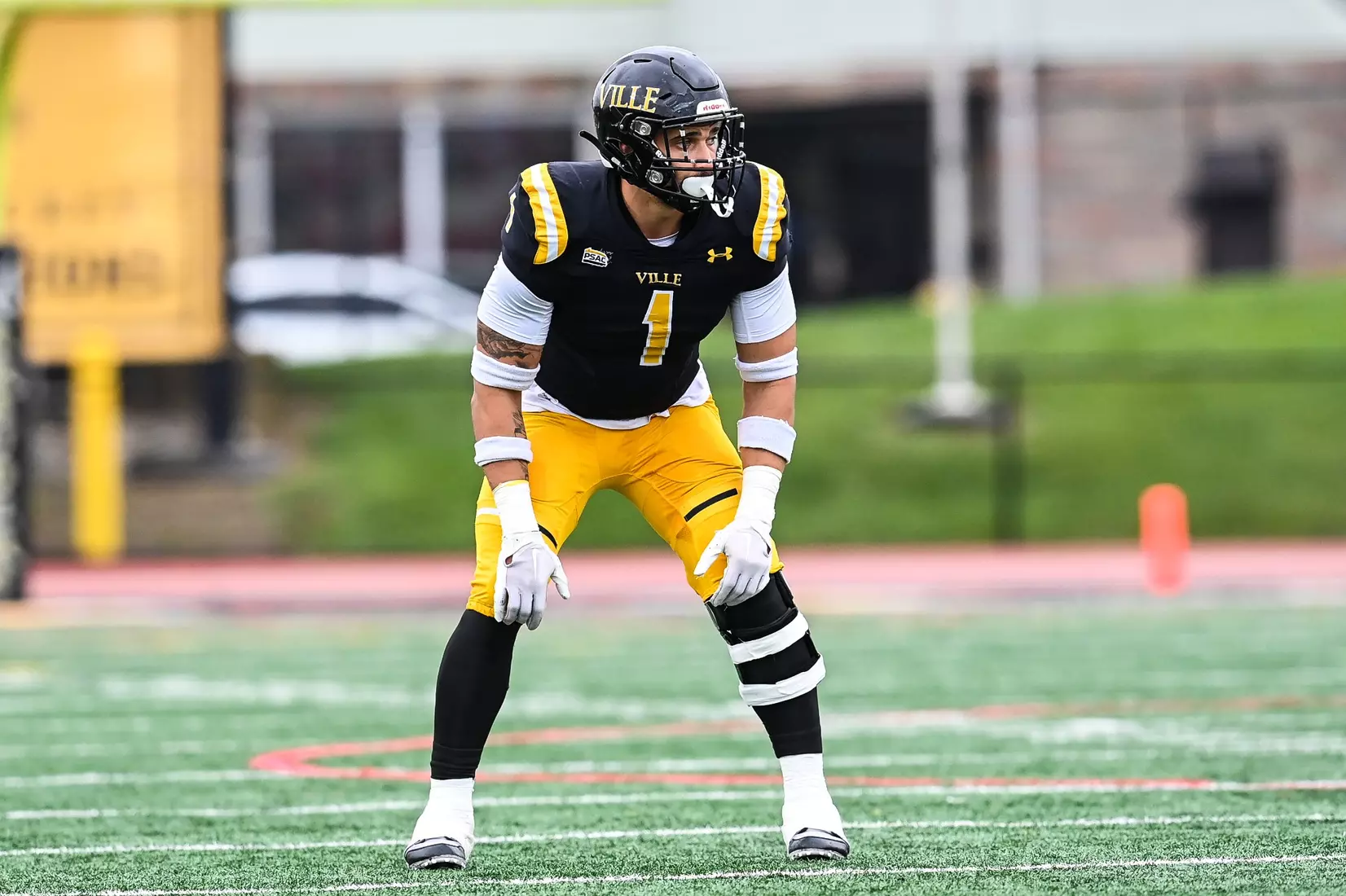 Millersville vs. West Chester in PSAC football action at Biemesderfer Stadium in Millersville on Saturday, September 23, 2023. Mark Palczewski/Millersville Athletics.