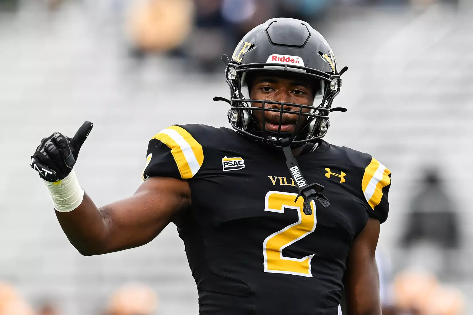 Millersville vs. West Chester in PSAC football action at Biemesderfer Stadium in Millersville on Saturday, September 23, 2023. Mark Palczewski/Millersville Athletics.