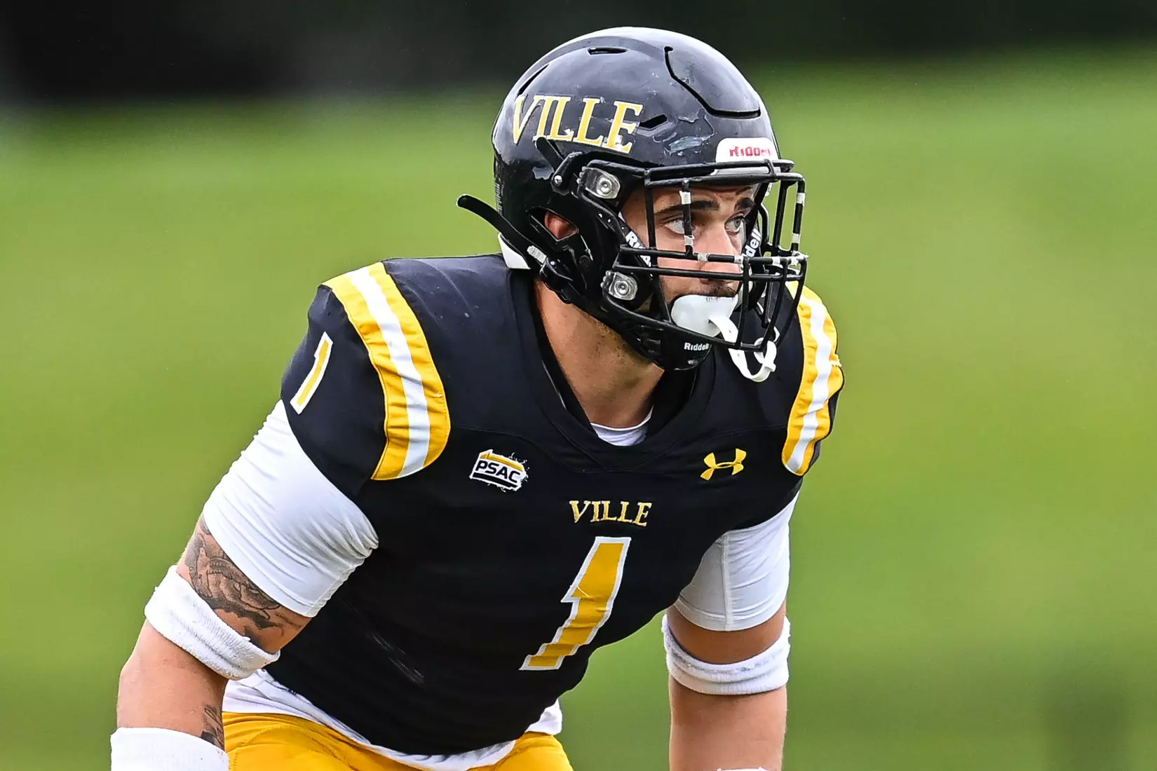 Millersville vs. West Chester in PSAC football action at Biemesderfer Stadium in Millersville on Saturday, September 23, 2023. Mark Palczewski/Millersville Athletics.