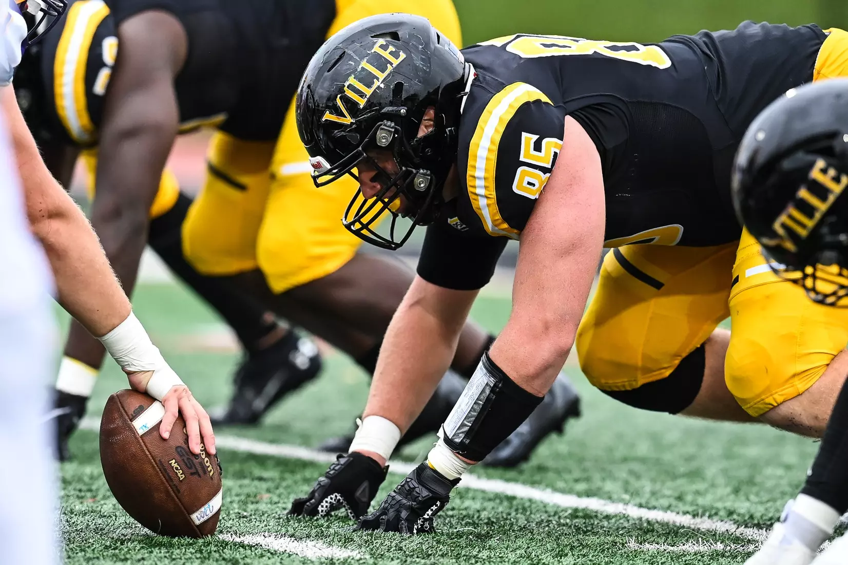 Millersville vs. West Chester in PSAC football action at Biemesderfer Stadium in Millersville on Saturday, September 23, 2023. Mark Palczewski/Millersville Athletics.