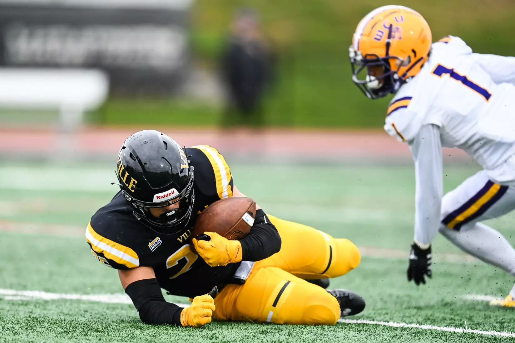 Millersville vs. West Chester in PSAC football action at Biemesderfer Stadium in Millersville on Saturday, September 23, 2023. Mark Palczewski/Millersville Athletics.
