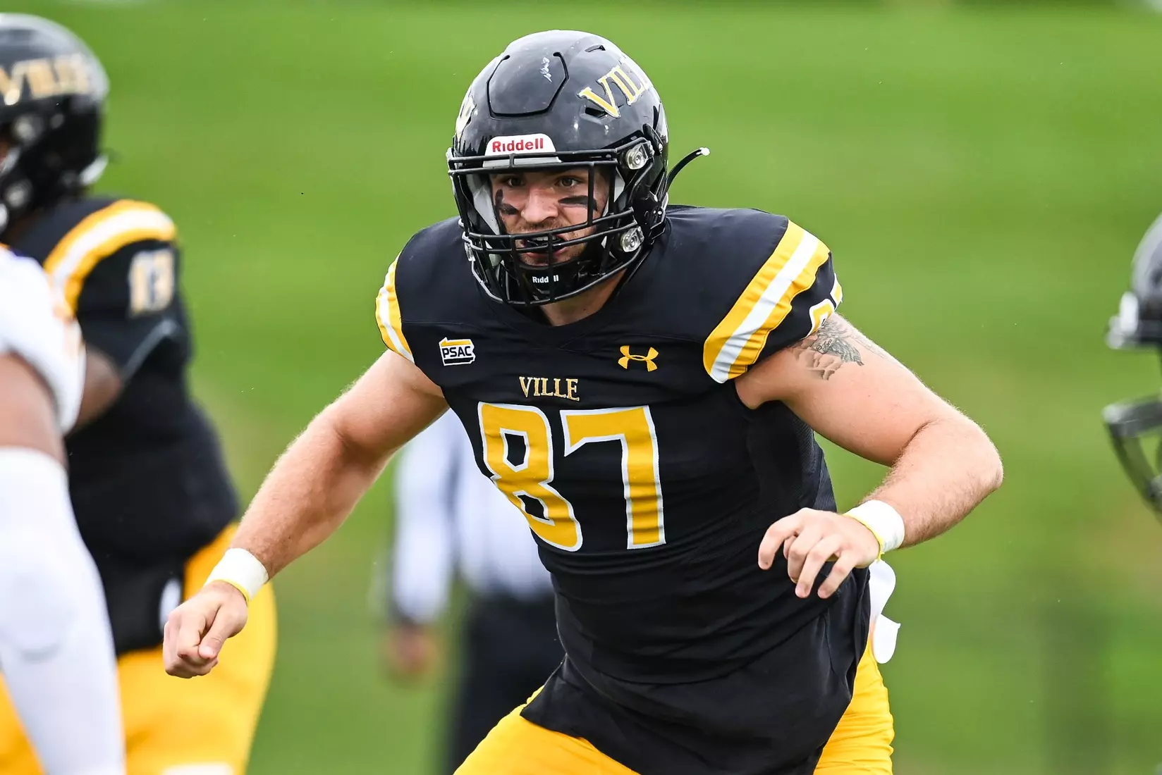 Millersville vs. West Chester in PSAC football action at Biemesderfer Stadium in Millersville on Saturday, September 23, 2023. Mark Palczewski/Millersville Athletics.