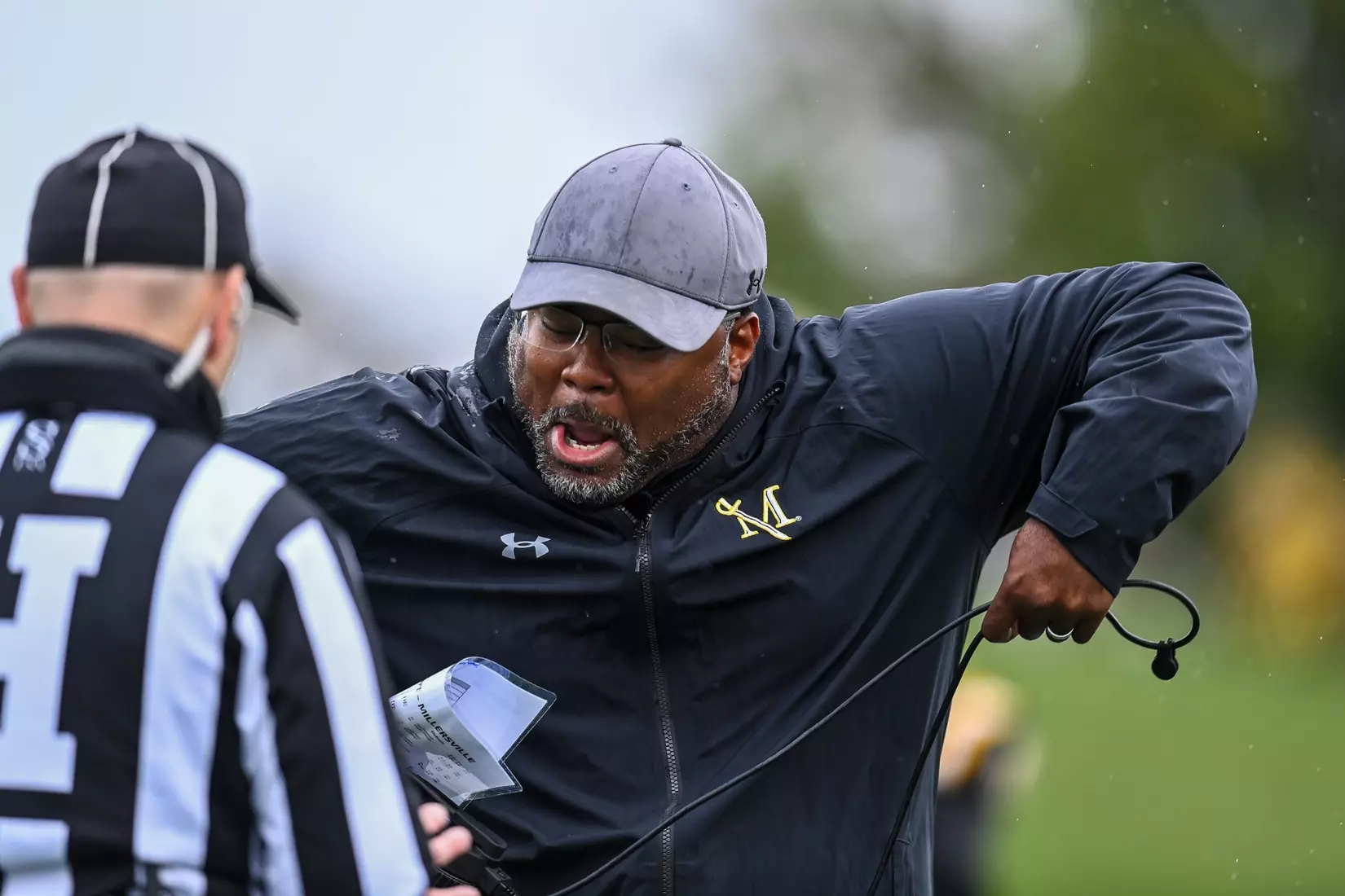 Millersville vs. West Chester in PSAC football action at Biemesderfer Stadium in Millersville on Saturday, September 23, 2023. Mark Palczewski/Millersville Athletics.