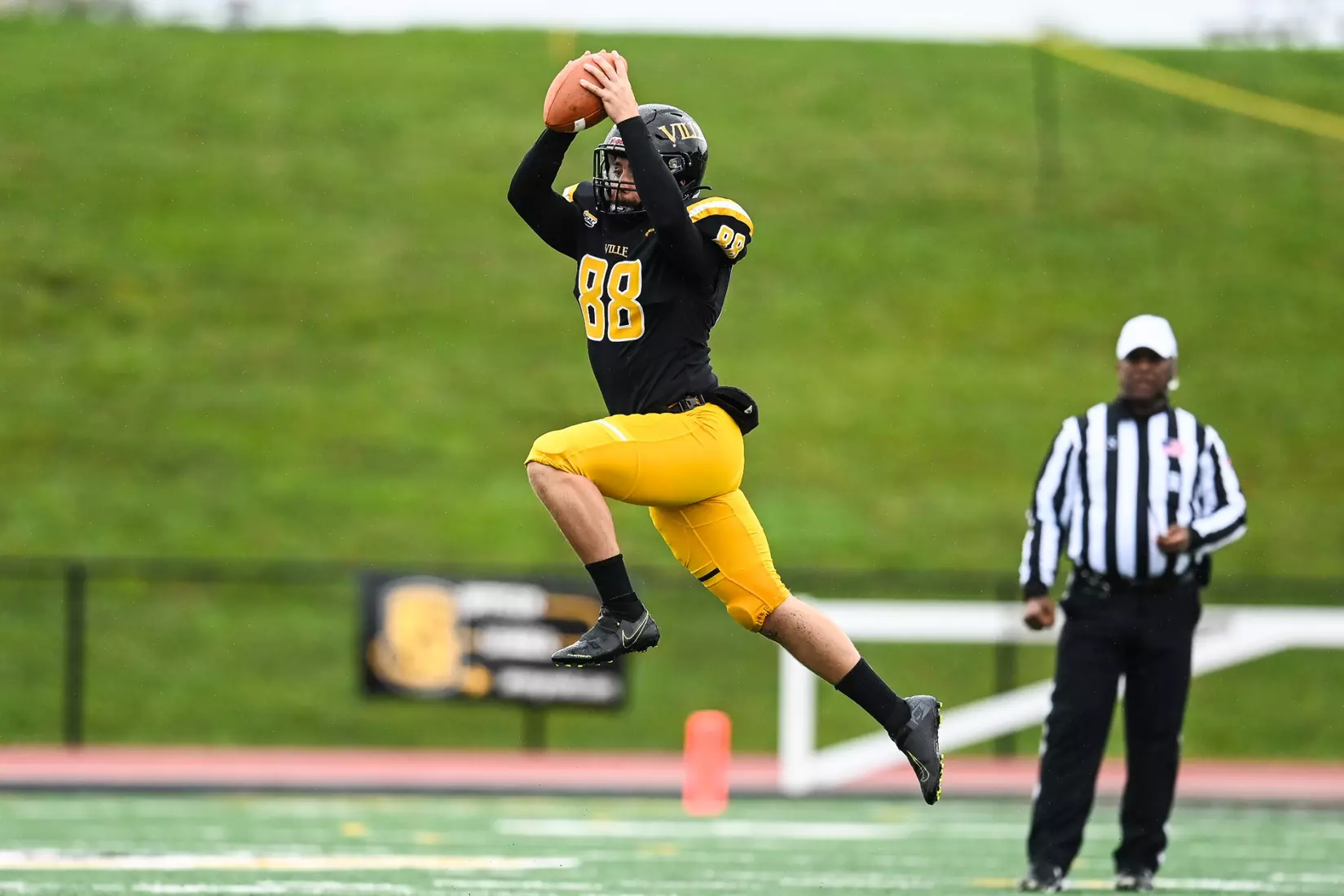 Millersville vs. West Chester in PSAC football action at Biemesderfer Stadium in Millersville on Saturday, September 23, 2023. Mark Palczewski/Millersville Athletics.