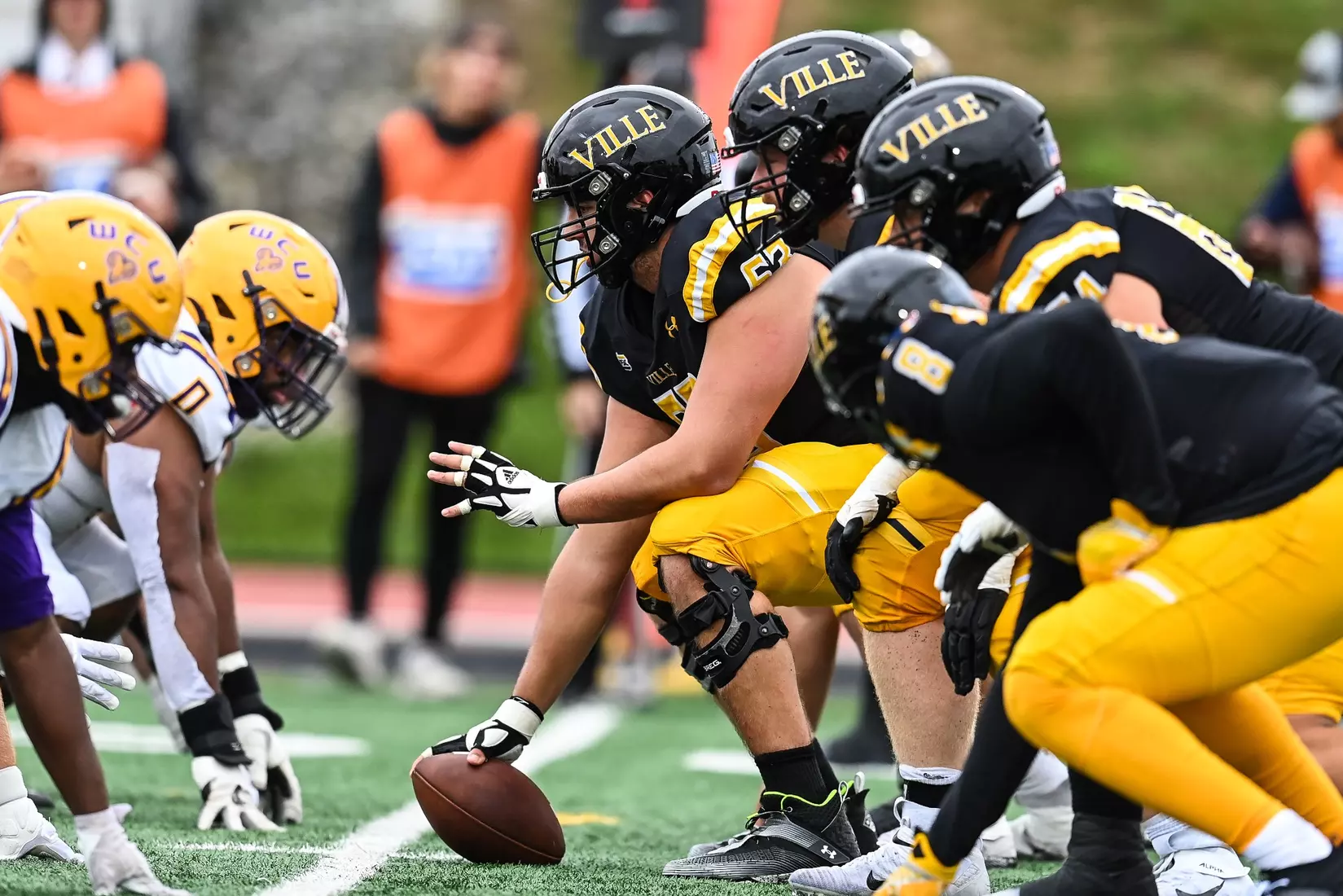 Millersville vs. West Chester in PSAC football action at Biemesderfer Stadium in Millersville on Saturday, September 23, 2023. Mark Palczewski/Millersville Athletics.