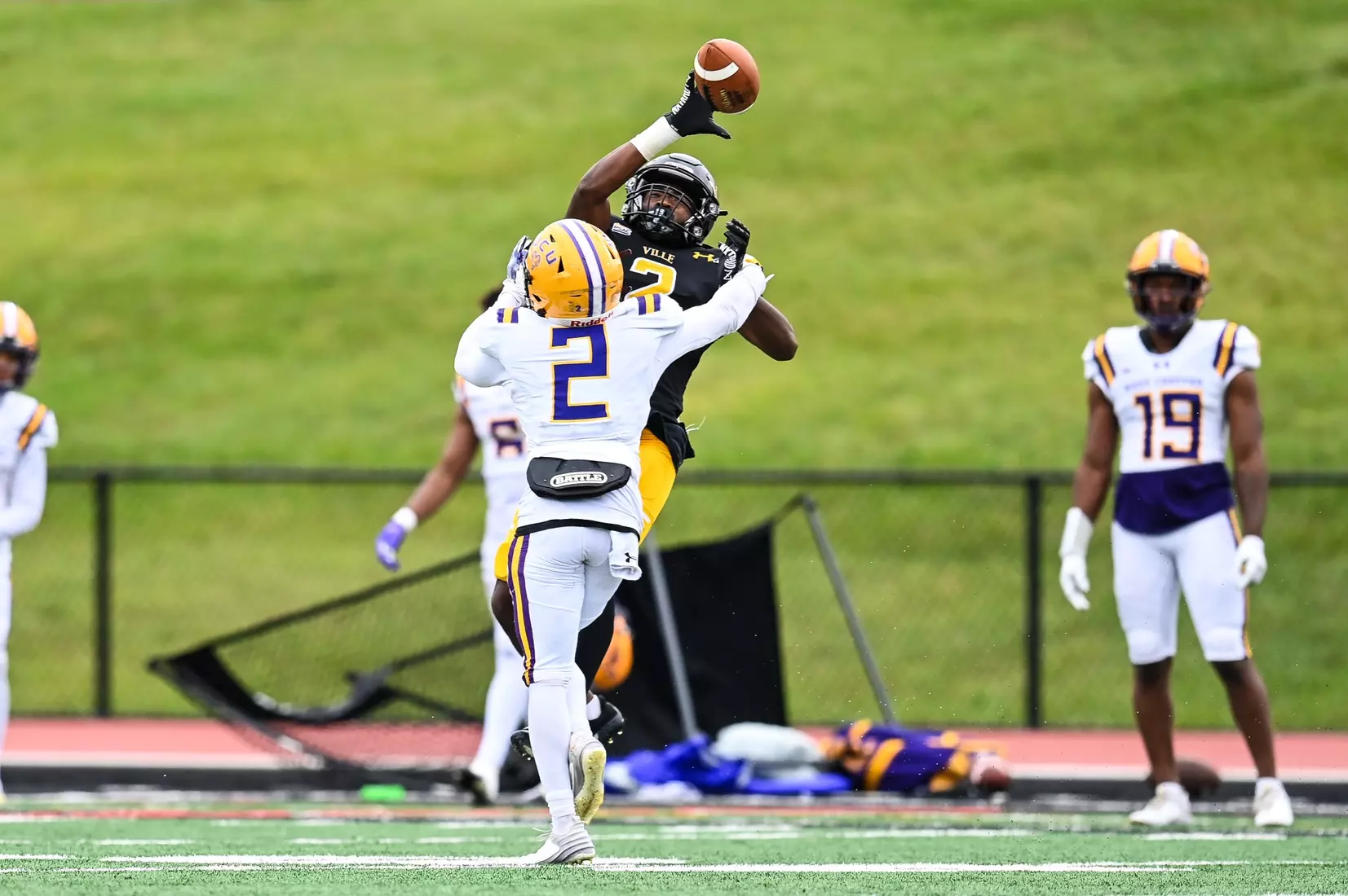 Millersville vs. West Chester in PSAC football action at Biemesderfer Stadium in Millersville on Saturday, September 23, 2023. Mark Palczewski/Millersville Athletics.