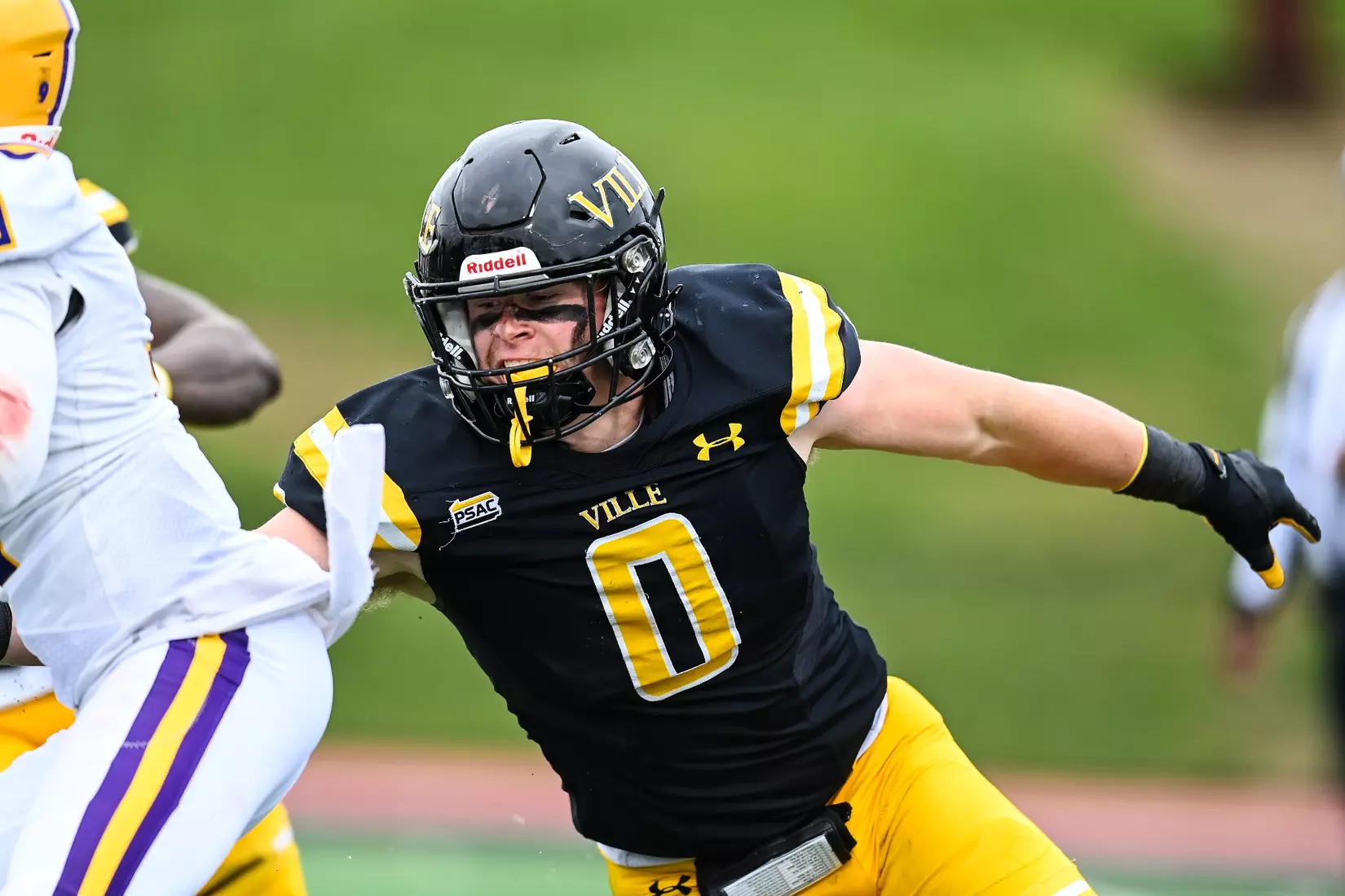 Millersville vs. West Chester in PSAC football action at Biemesderfer Stadium in Millersville on Saturday, September 23, 2023. Mark Palczewski/Millersville Athletics.