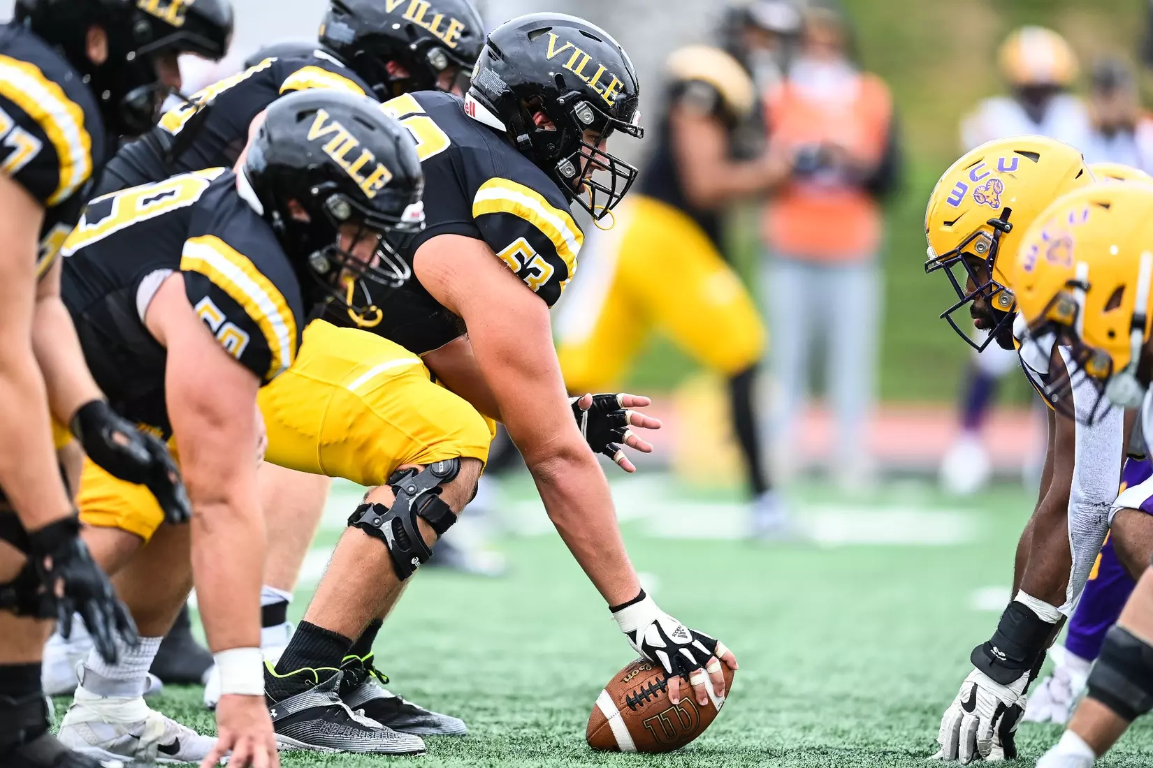 Millersville vs. West Chester in PSAC football action at Biemesderfer Stadium in Millersville on Saturday, September 23, 2023. Mark Palczewski/Millersville Athletics.