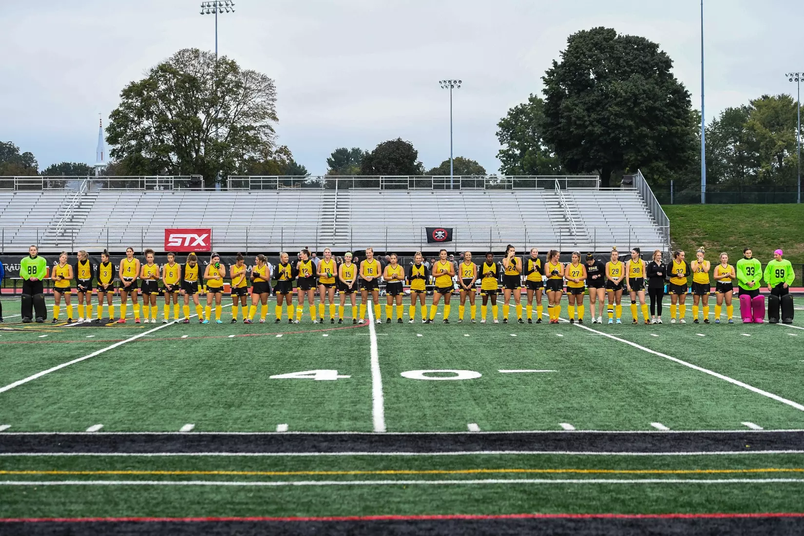 Millersville vs. Mercy in PSAC field hockey action at Biemesderfer Stadium in Millersville on Thursday, September 28, 2023. Mark Palczewski/Millersville Athletics.
