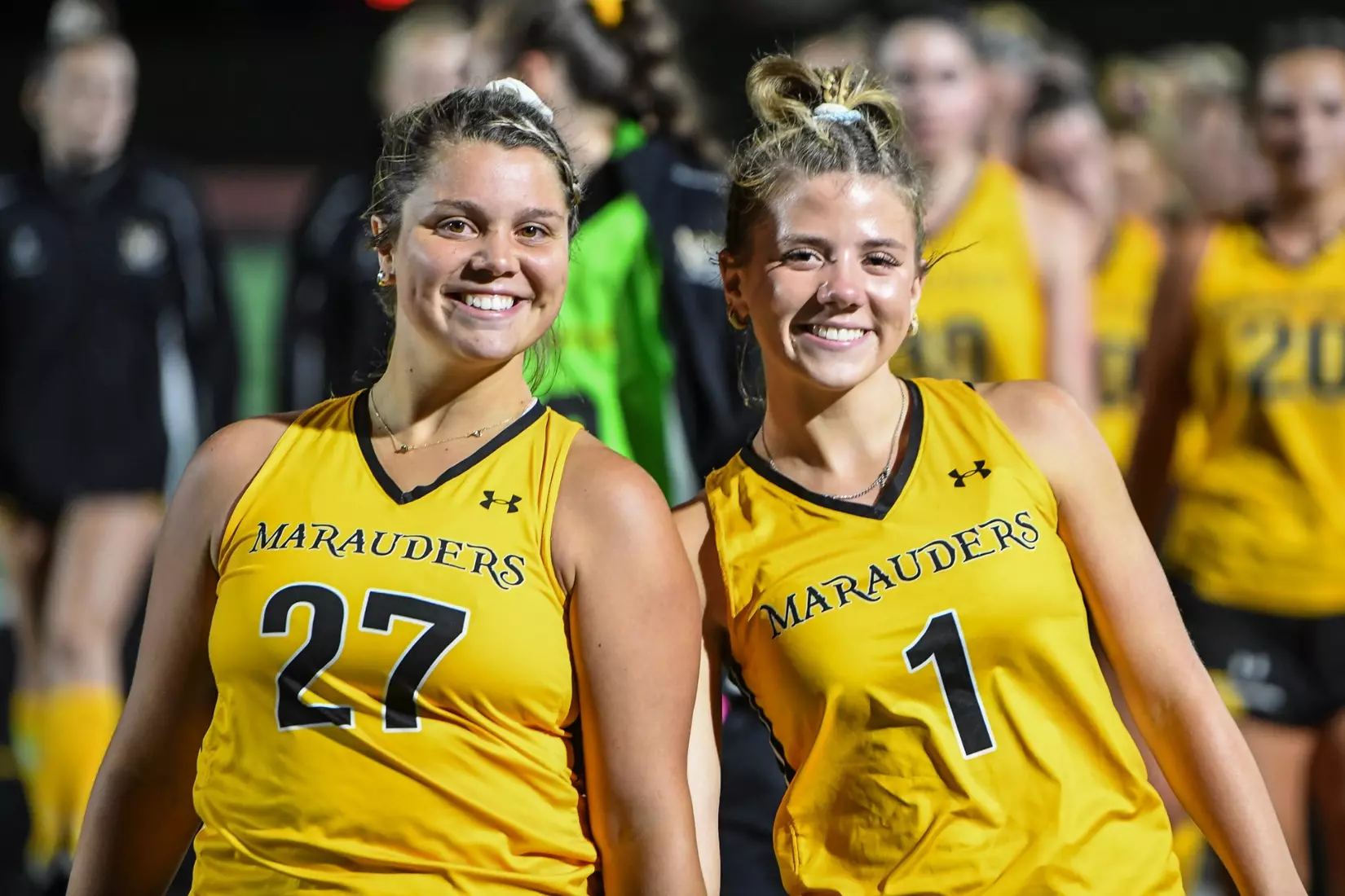 Millersville vs. Mercy in PSAC field hockey action at Biemesderfer Stadium in Millersville on Thursday, September 28, 2023. Mark Palczewski/Millersville Athletics.
