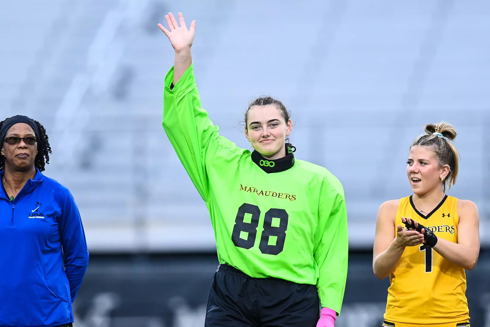 Millersville vs. Mercy in PSAC field hockey action at Biemesderfer Stadium in Millersville on Thursday, September 28, 2023. Mark Palczewski/Millersville Athletics.