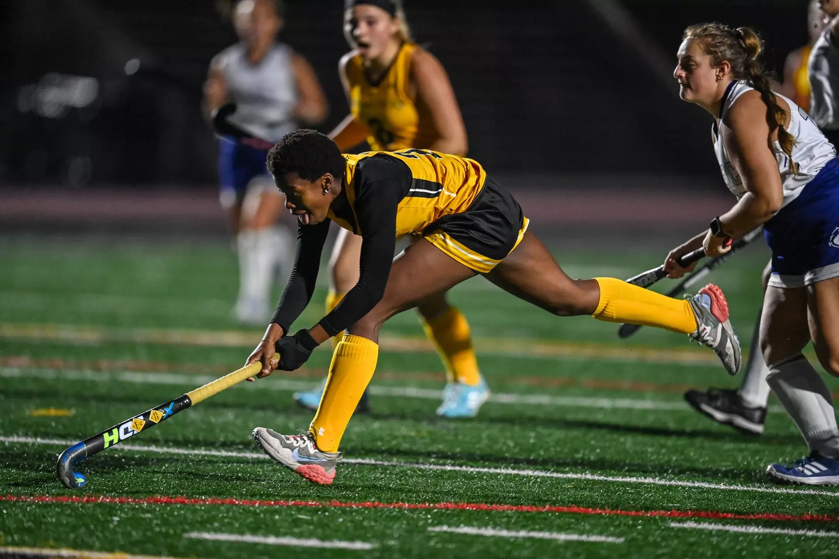 Millersville vs. Mercy in PSAC field hockey action at Biemesderfer Stadium in Millersville on Thursday, September 28, 2023. Mark Palczewski/Millersville Athletics.