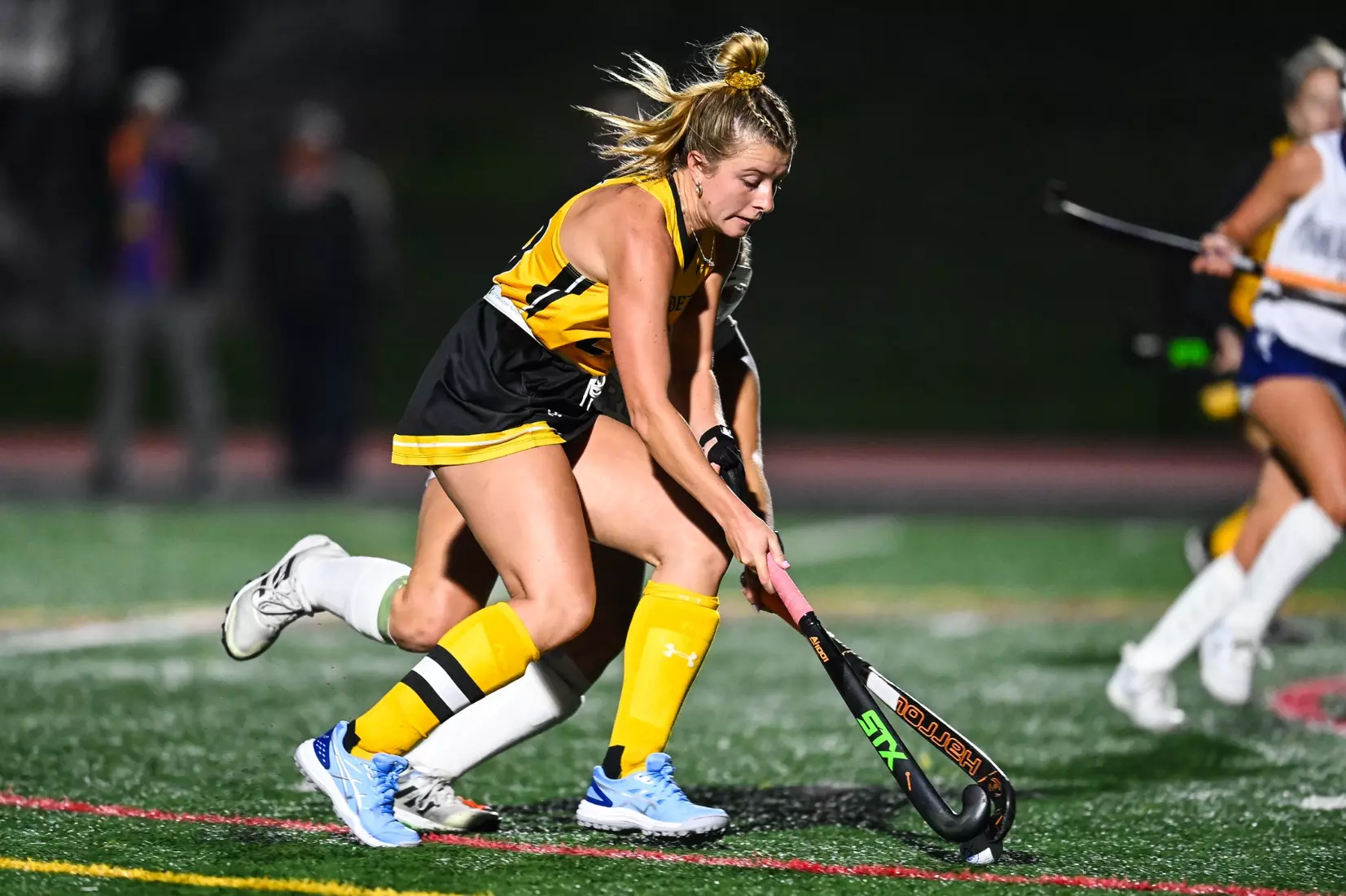 Millersville vs. Mercy in PSAC field hockey action at Biemesderfer Stadium in Millersville on Thursday, September 28, 2023. Mark Palczewski/Millersville Athletics.