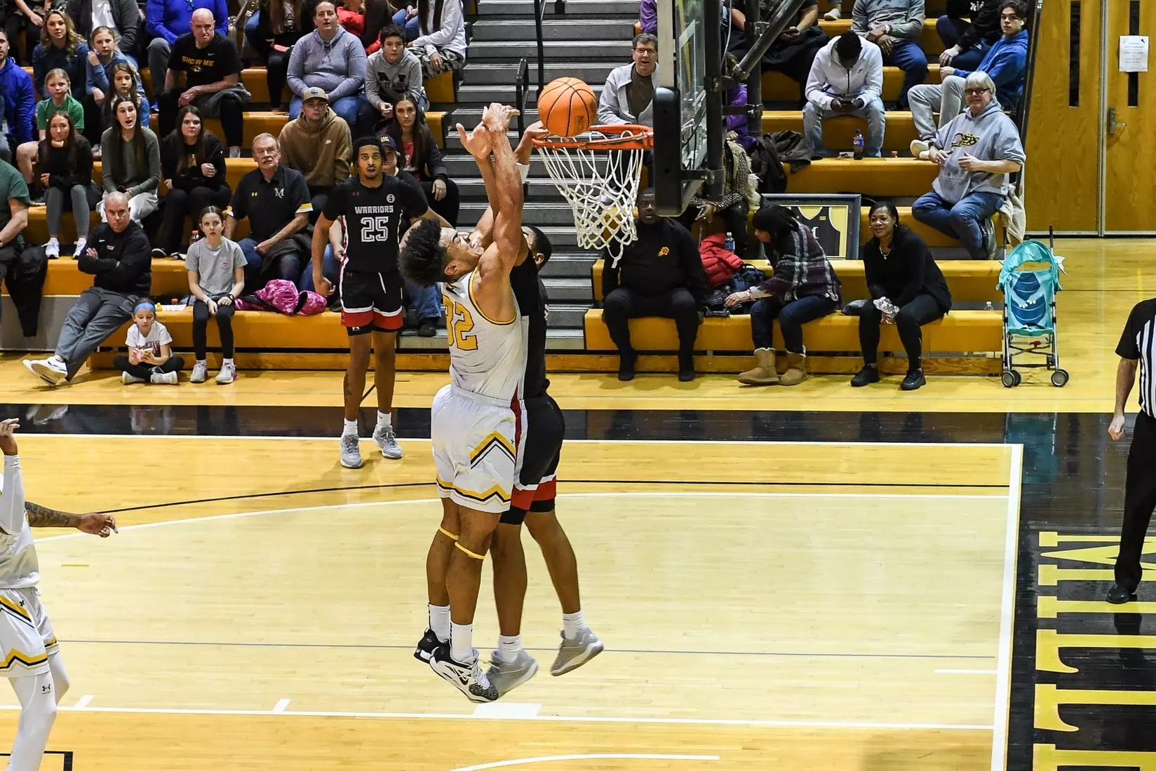 Millersville vs. East Stroudsburg basketball action on Senior Day at Pucillo Gymnasium in Millersville on Saturday, February 24, 2024. Mark Palczewski/Millersville Athletics.
