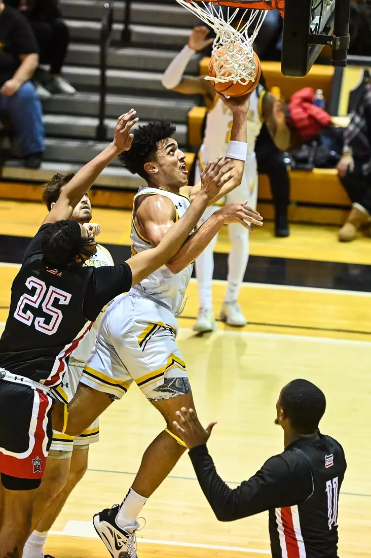 Millersville vs. East Stroudsburg basketball action on Senior Day at Pucillo Gymnasium in Millersville on Saturday, February 24, 2024. Mark Palczewski/Millersville Athletics.