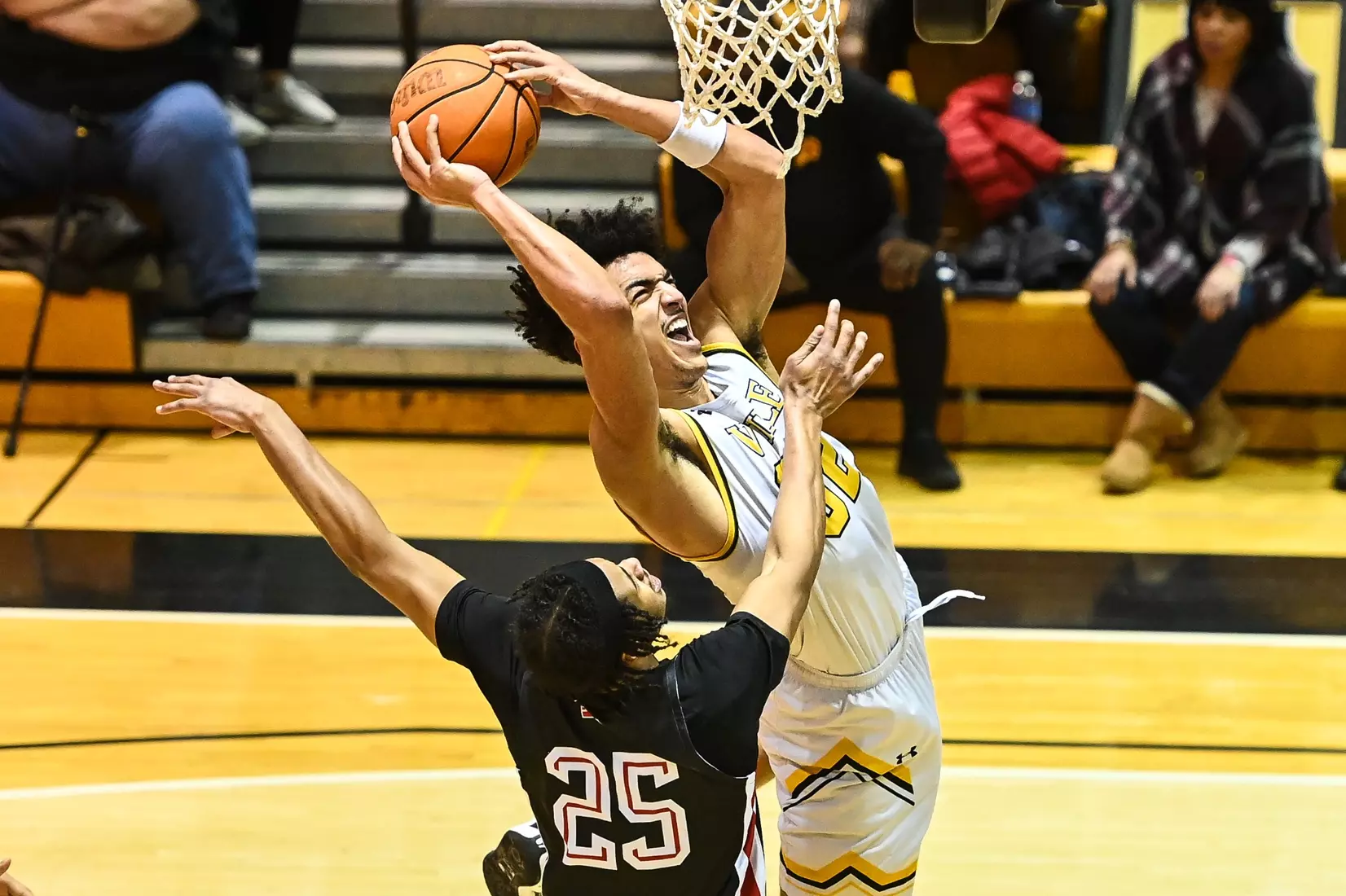 Millersville vs. East Stroudsburg basketball action on Senior Day at Pucillo Gymnasium in Millersville on Saturday, February 24, 2024. Mark Palczewski/Millersville Athletics.