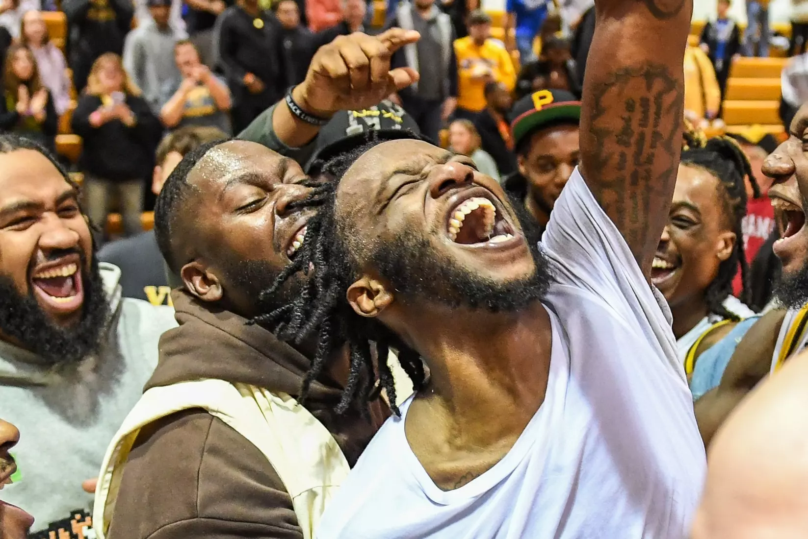 Millersville vs. East Stroudsburg basketball action on Senior Day at Pucillo Gymnasium in Millersville on Saturday, February 24, 2024. Mark Palczewski/Millersville Athletics.