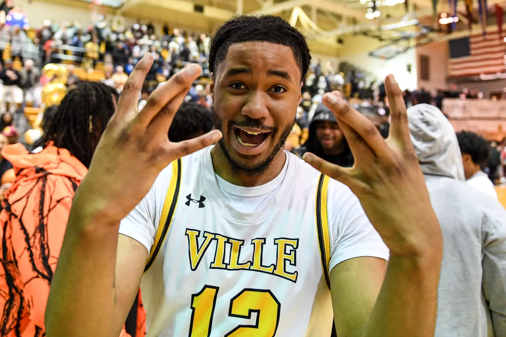 Millersville vs. East Stroudsburg basketball action on Senior Day at Pucillo Gymnasium in Millersville on Saturday, February 24, 2024. Mark Palczewski/Millersville Athletics.